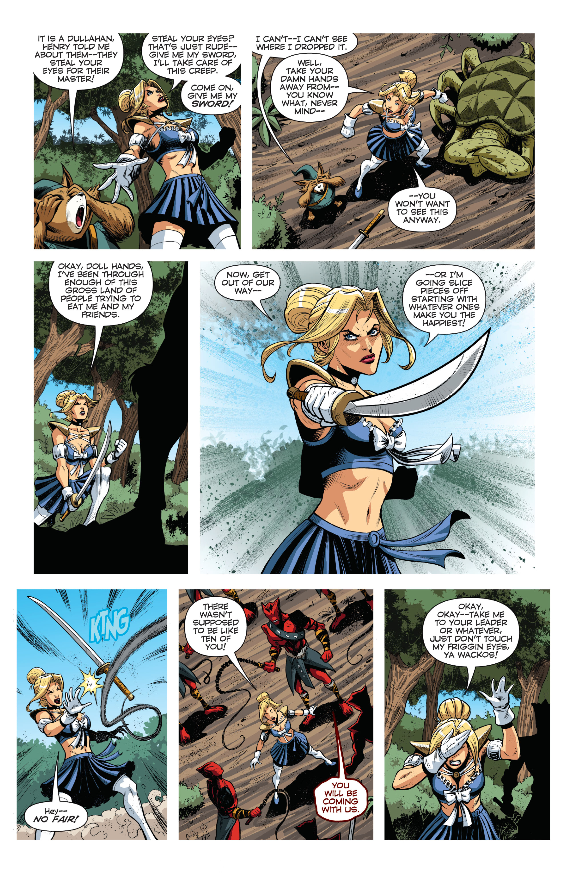 Read online Grimm Universe Presents Quarterly: Cinderella Fairy World Massacre comic -  Issue # Full - 56