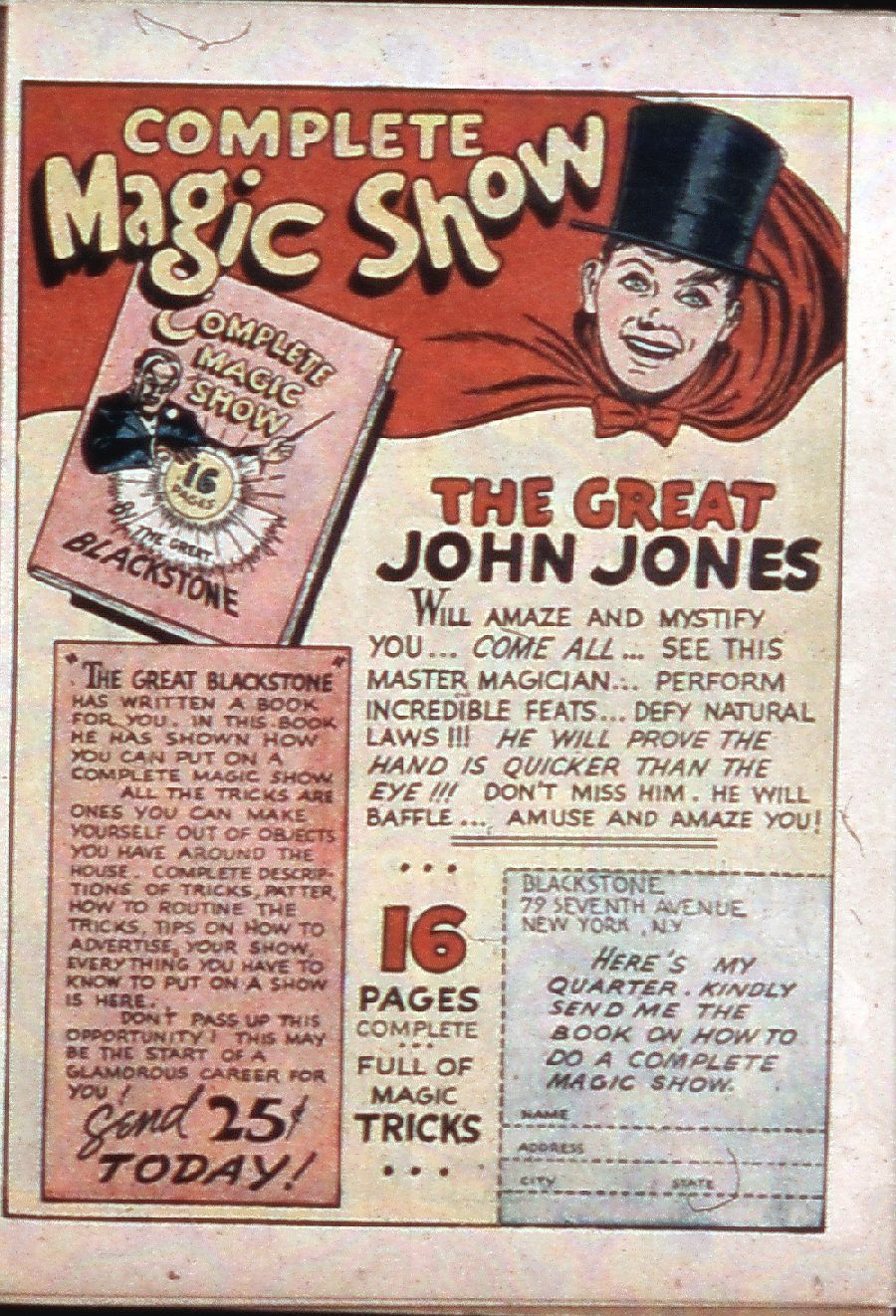 Read online Super-Magician Comics comic -  Issue #3 - 44
