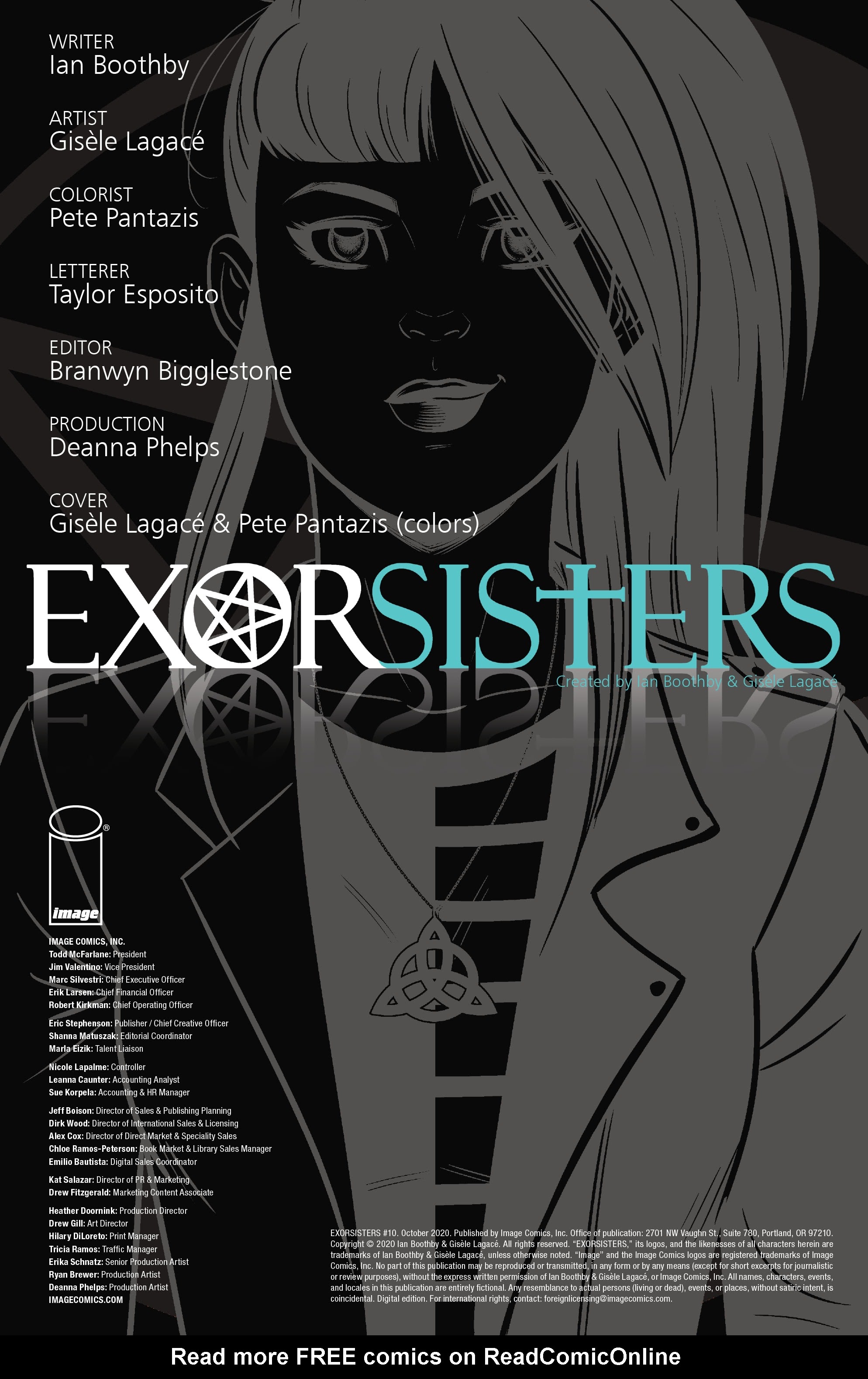 Read online Exorsisters comic -  Issue #10 - 2