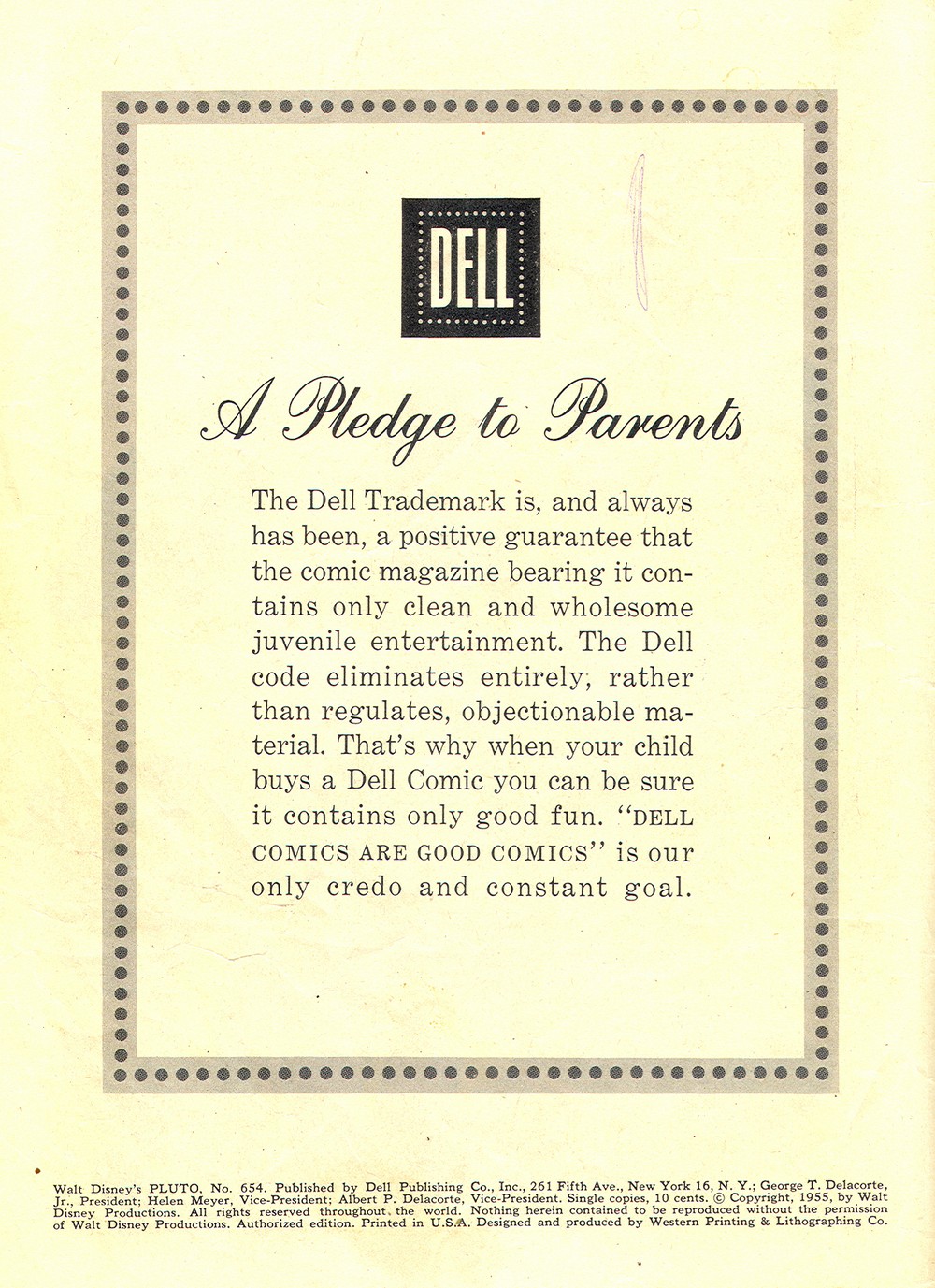 Read online Four Color Comics comic -  Issue #654 - 2