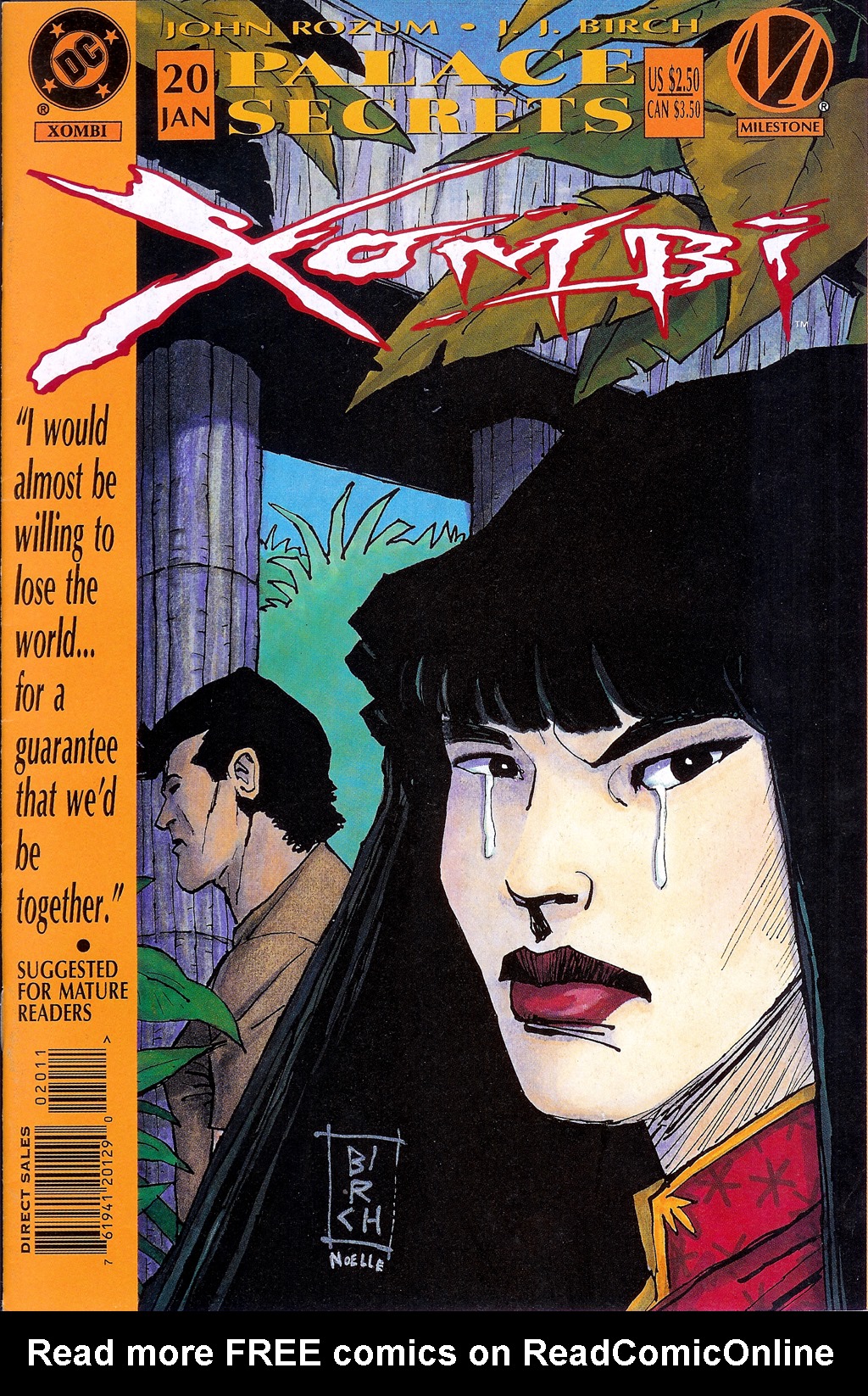 Read online Xombi (1994) comic -  Issue #20 - 1