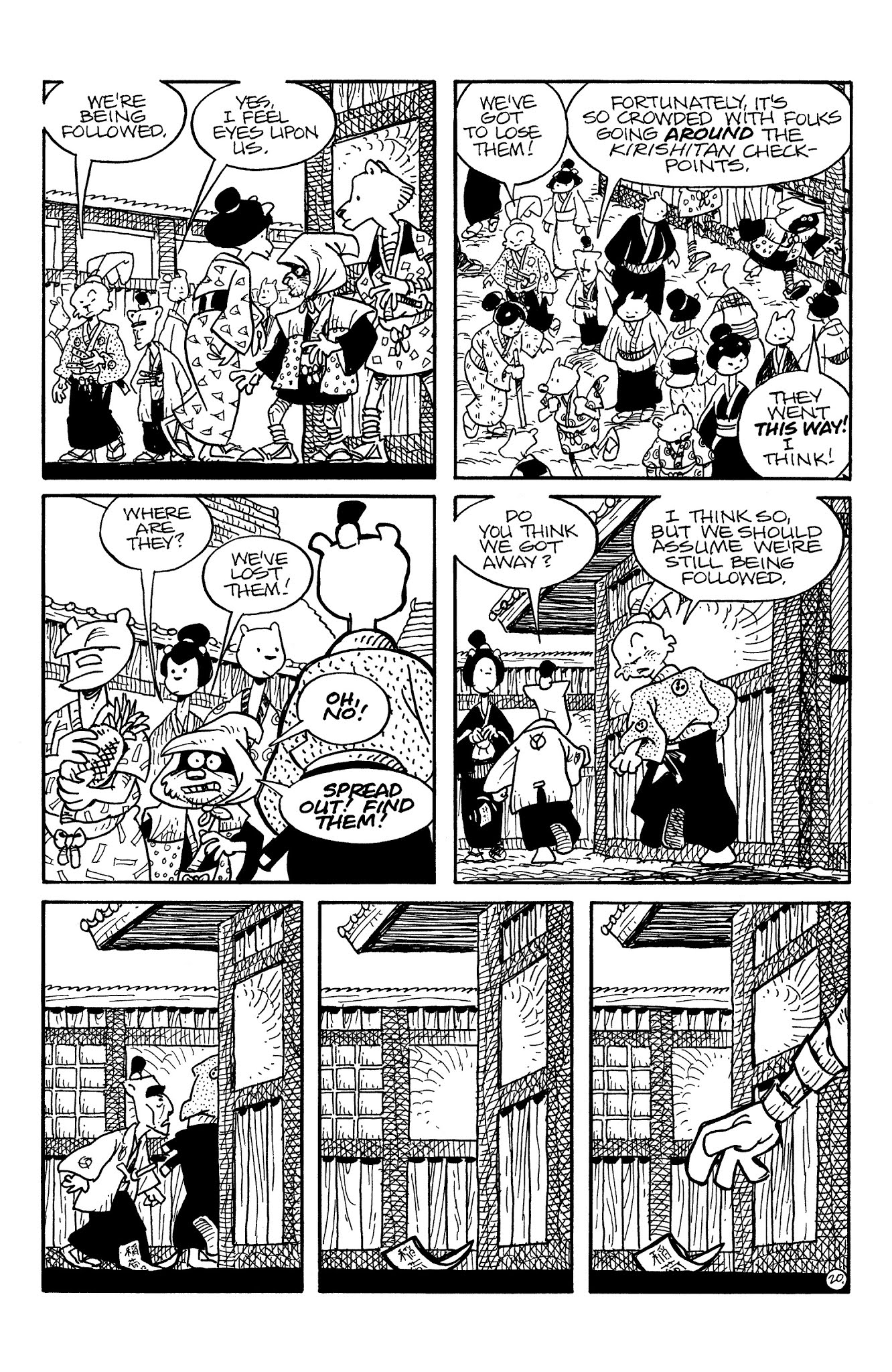 Read online Usagi Yojimbo: The Hidden comic -  Issue #5 - 22