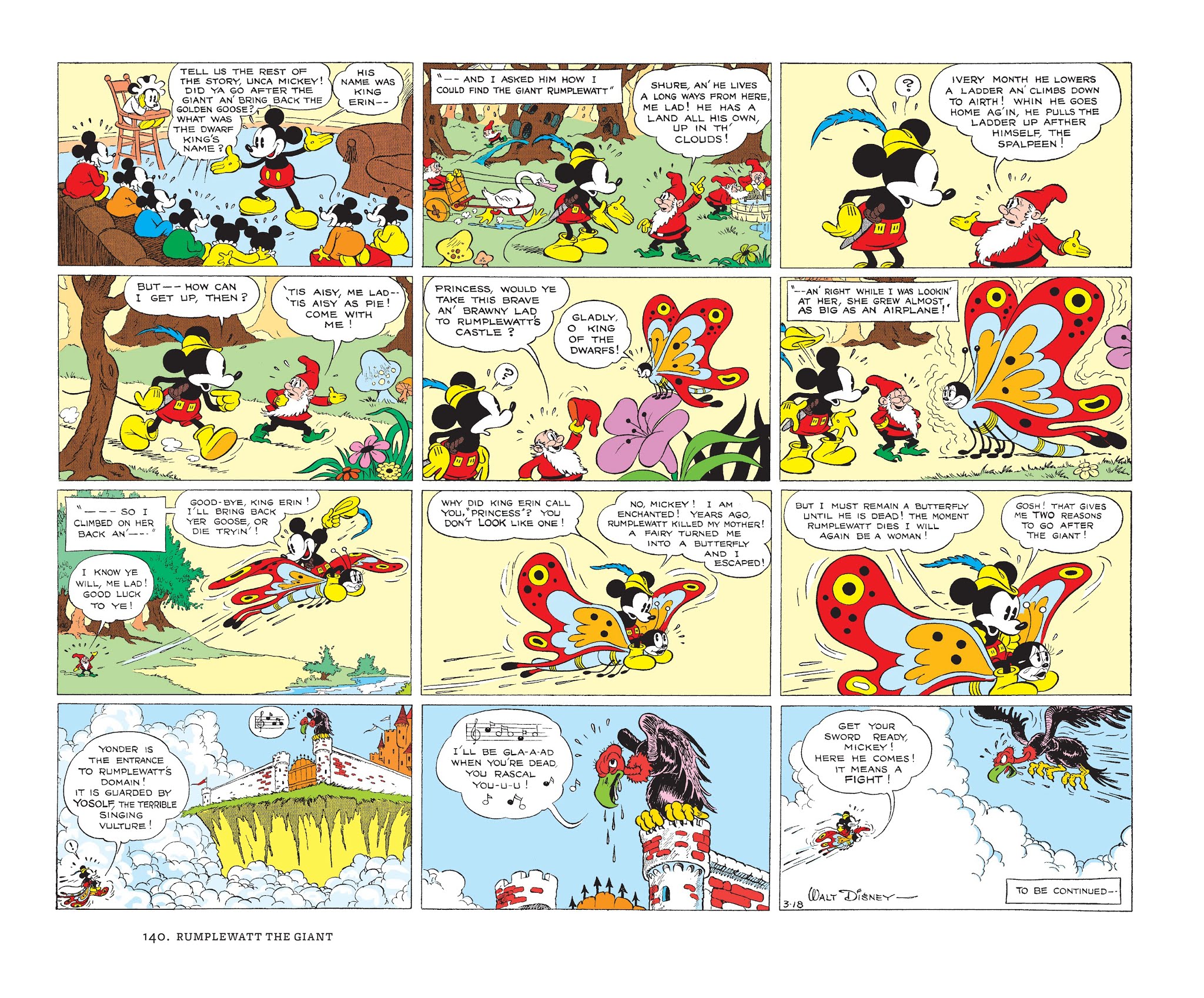 Read online Walt Disney's Mickey Mouse Color Sundays comic -  Issue # TPB 1 (Part 2) - 40