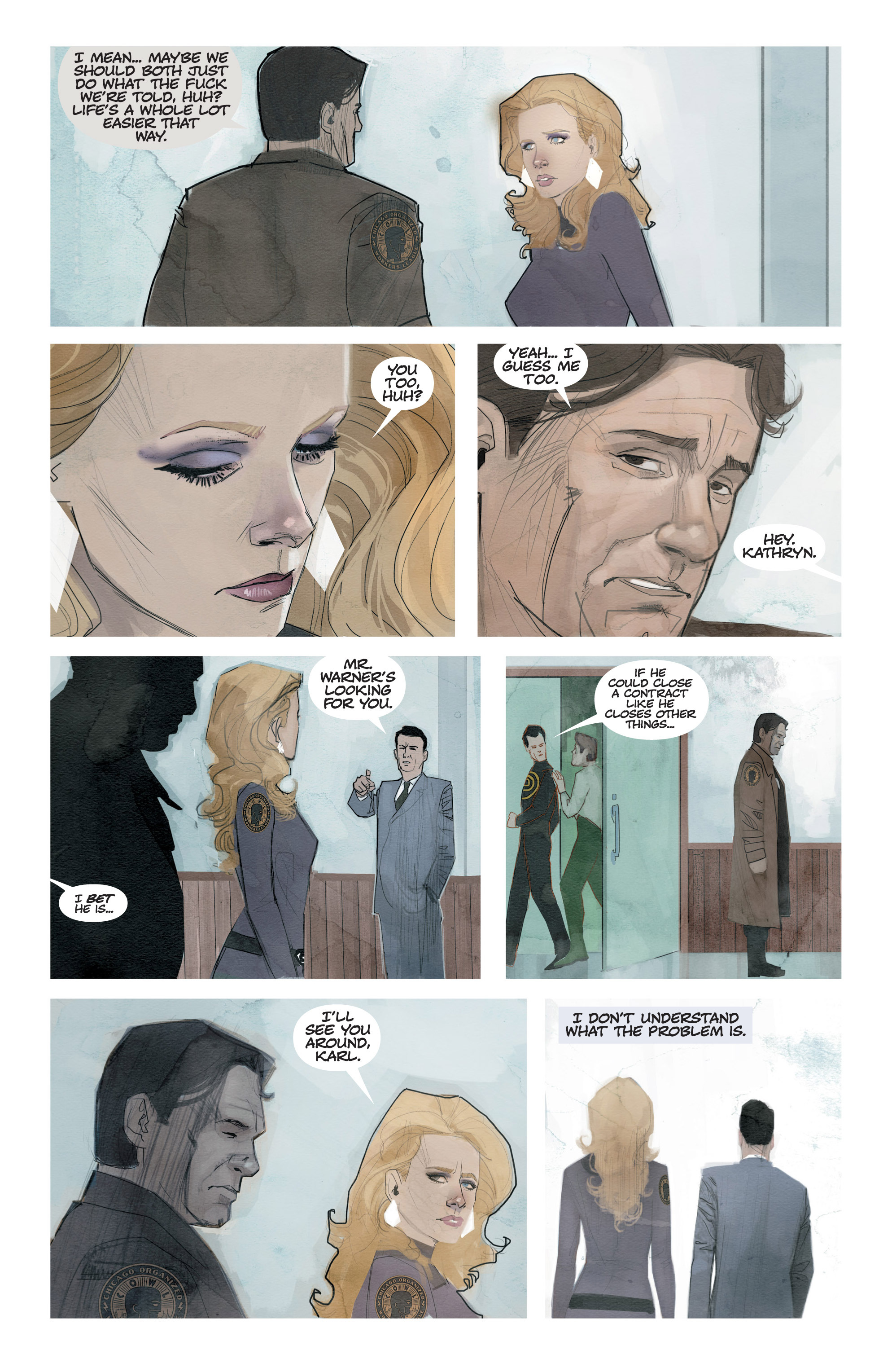Read online C.O.W.L. comic -  Issue #8 - 16