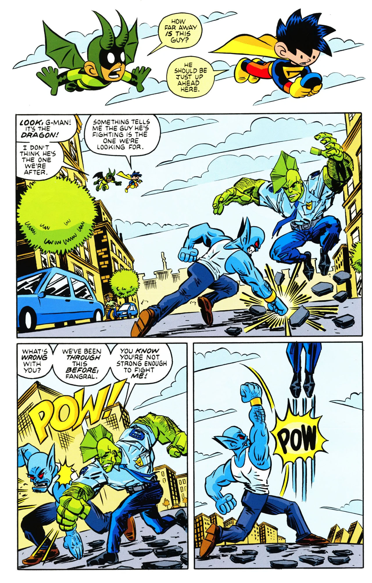 Read online G-Man: Cape Crisis comic -  Issue #3 - 12