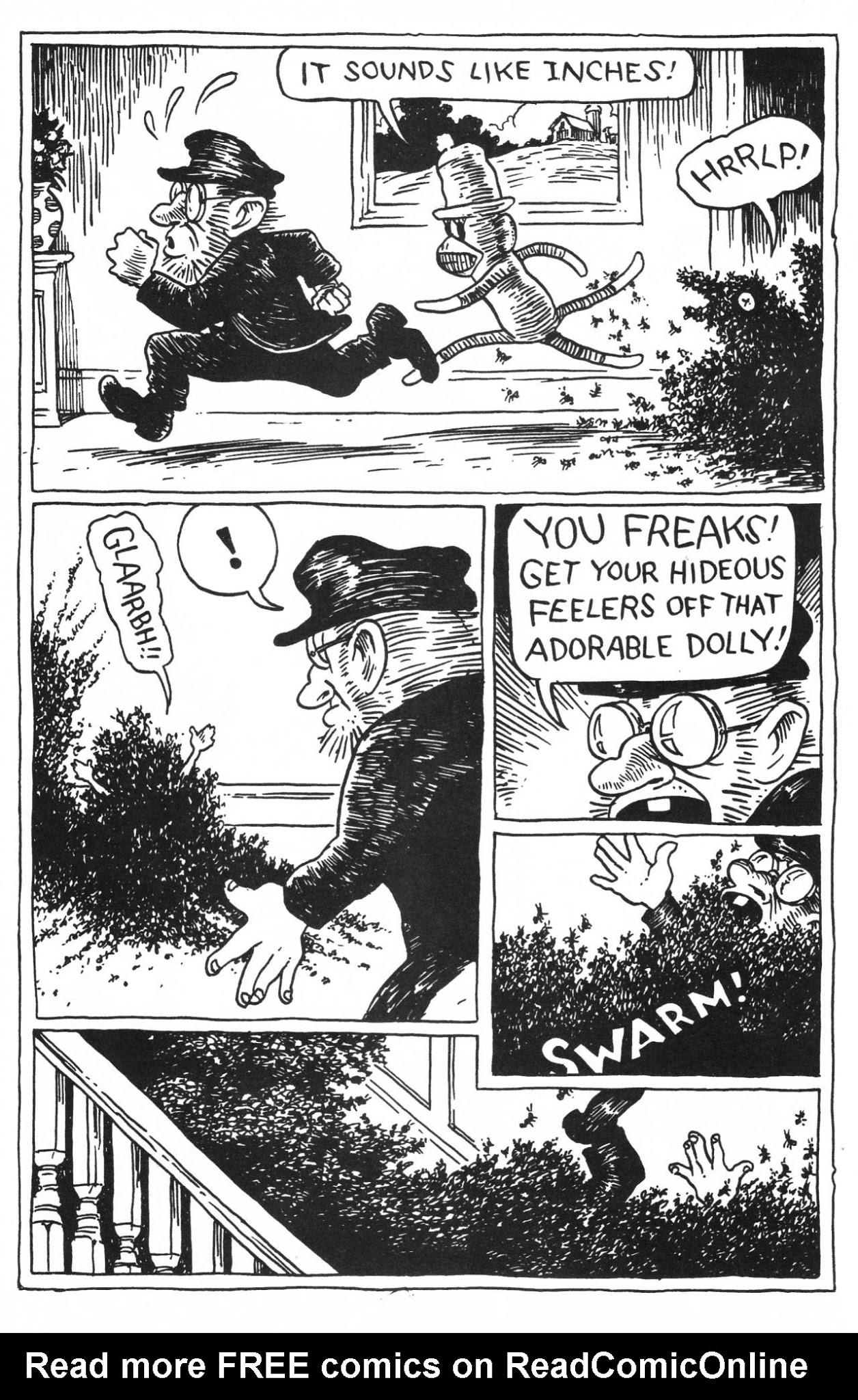 Read online Sock Monkey: The "Inches" Incident comic -  Issue #4 - 16