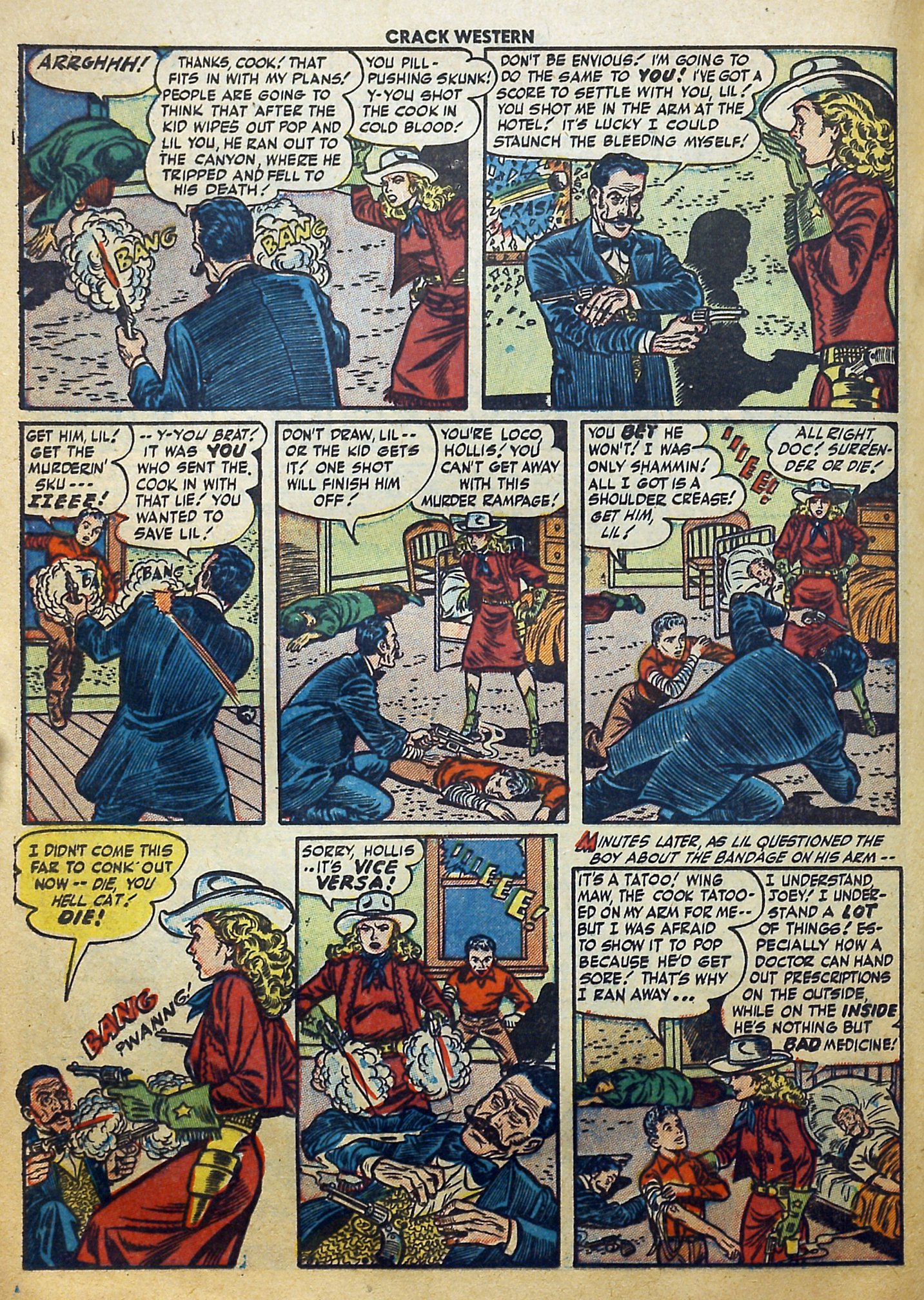 Read online Crack Western comic -  Issue #83 - 16