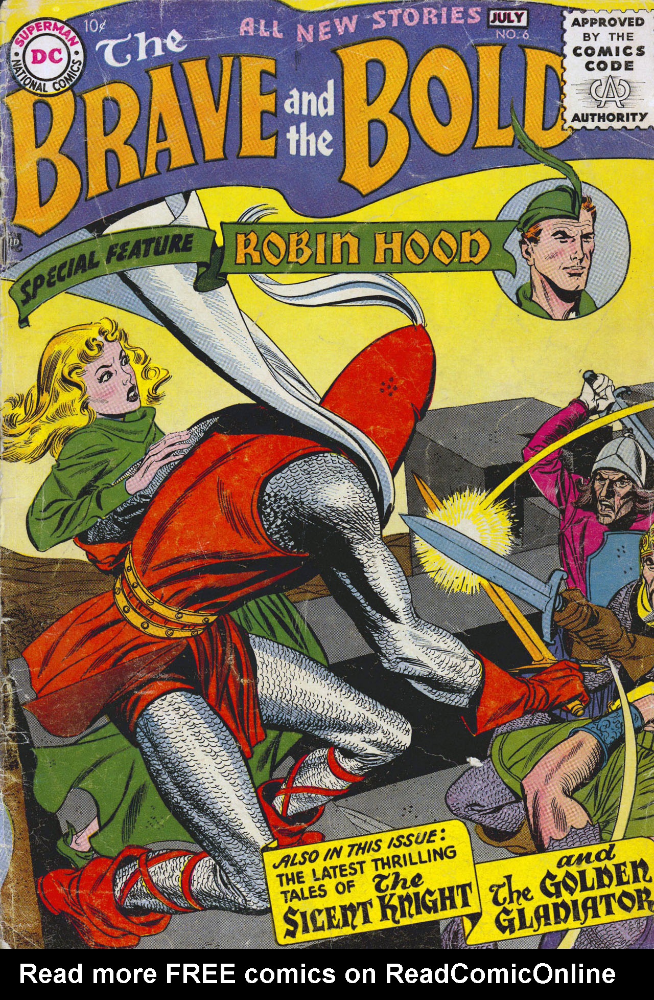 Read online The Brave and the Bold (1955) comic -  Issue #6 - 1