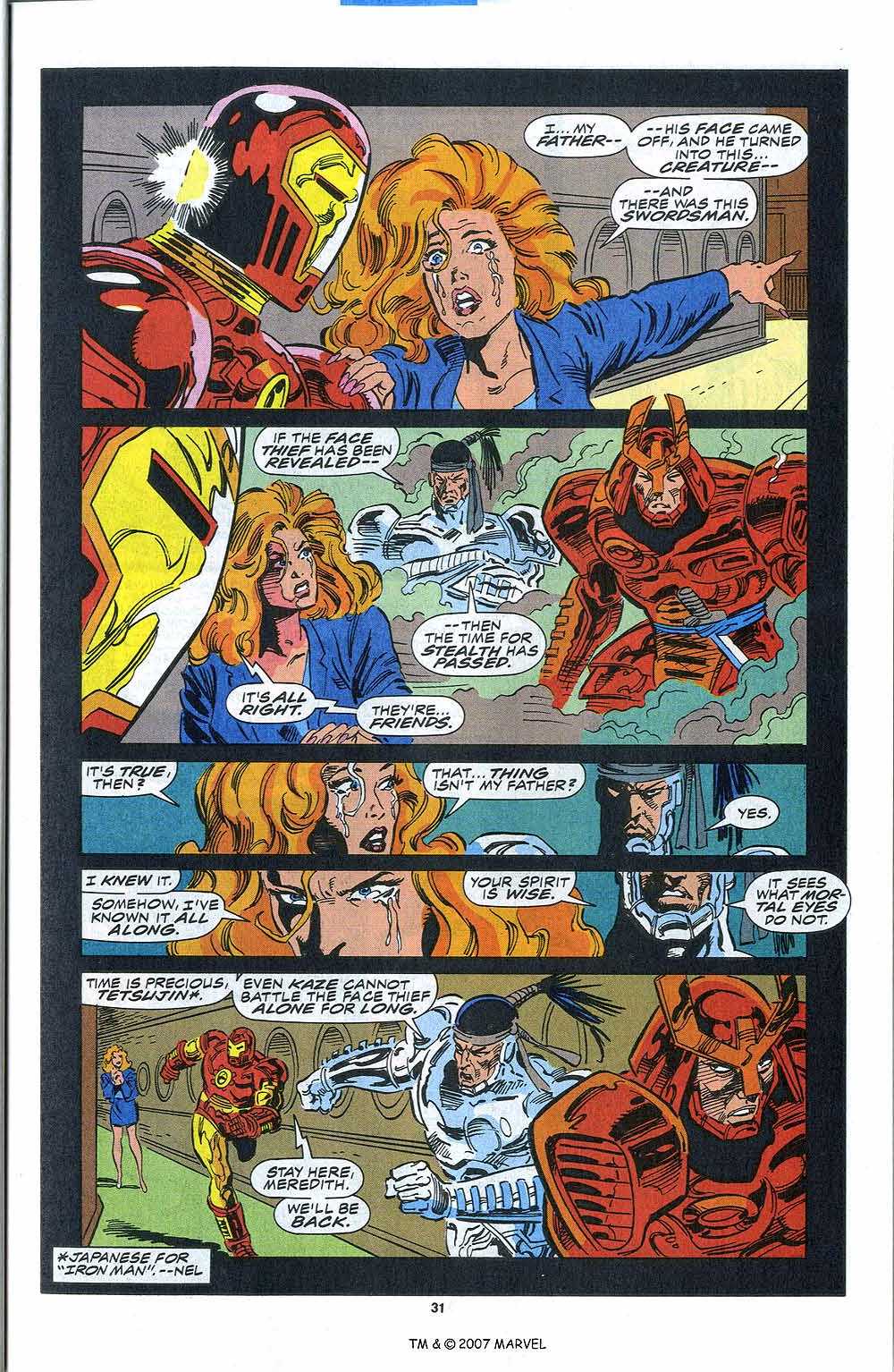 Read online Iron Man (1968) comic -  Issue # Annual 14 - 33