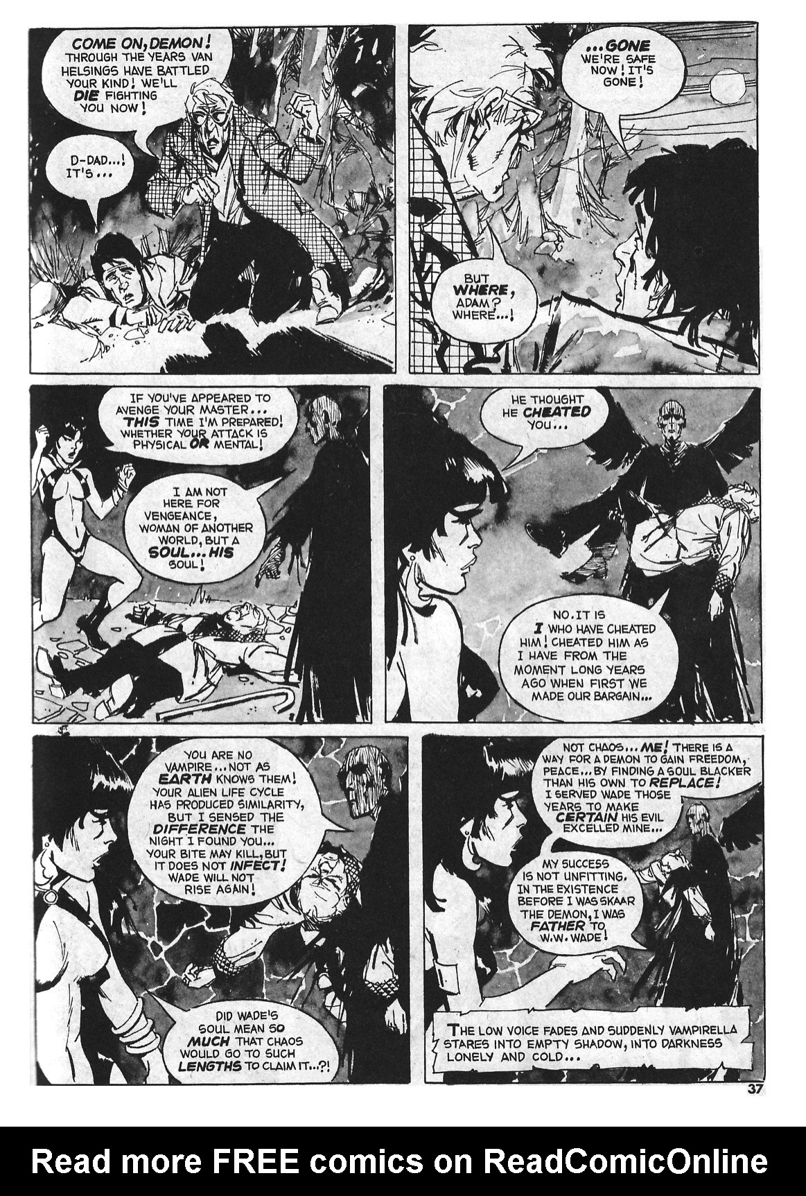 Read online Vampirella (1969) comic -  Issue #46 - 37
