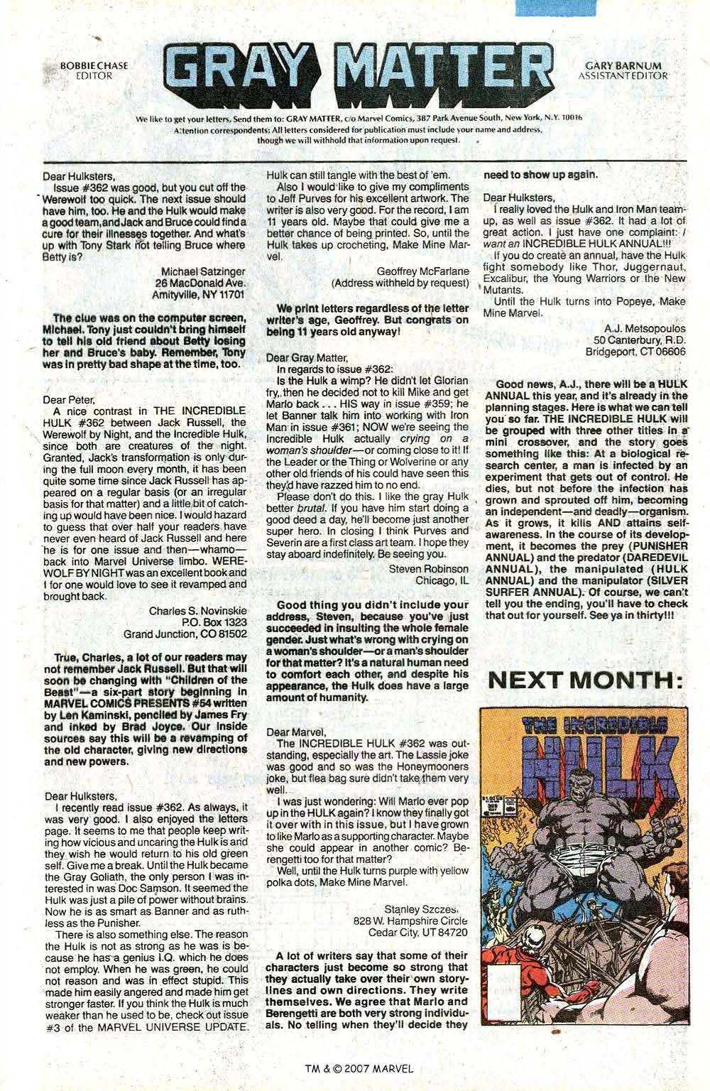 Read online The Incredible Hulk (1968) comic -  Issue #368 - 33