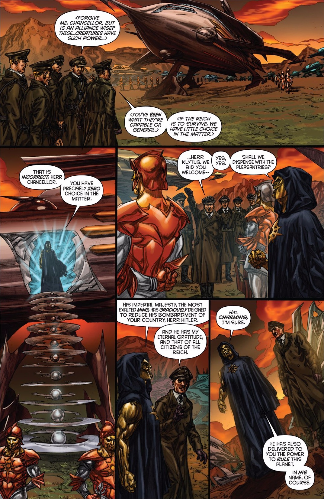 Read online Flash Gordon: Zeitgeist comic -  Issue # TPB - 80