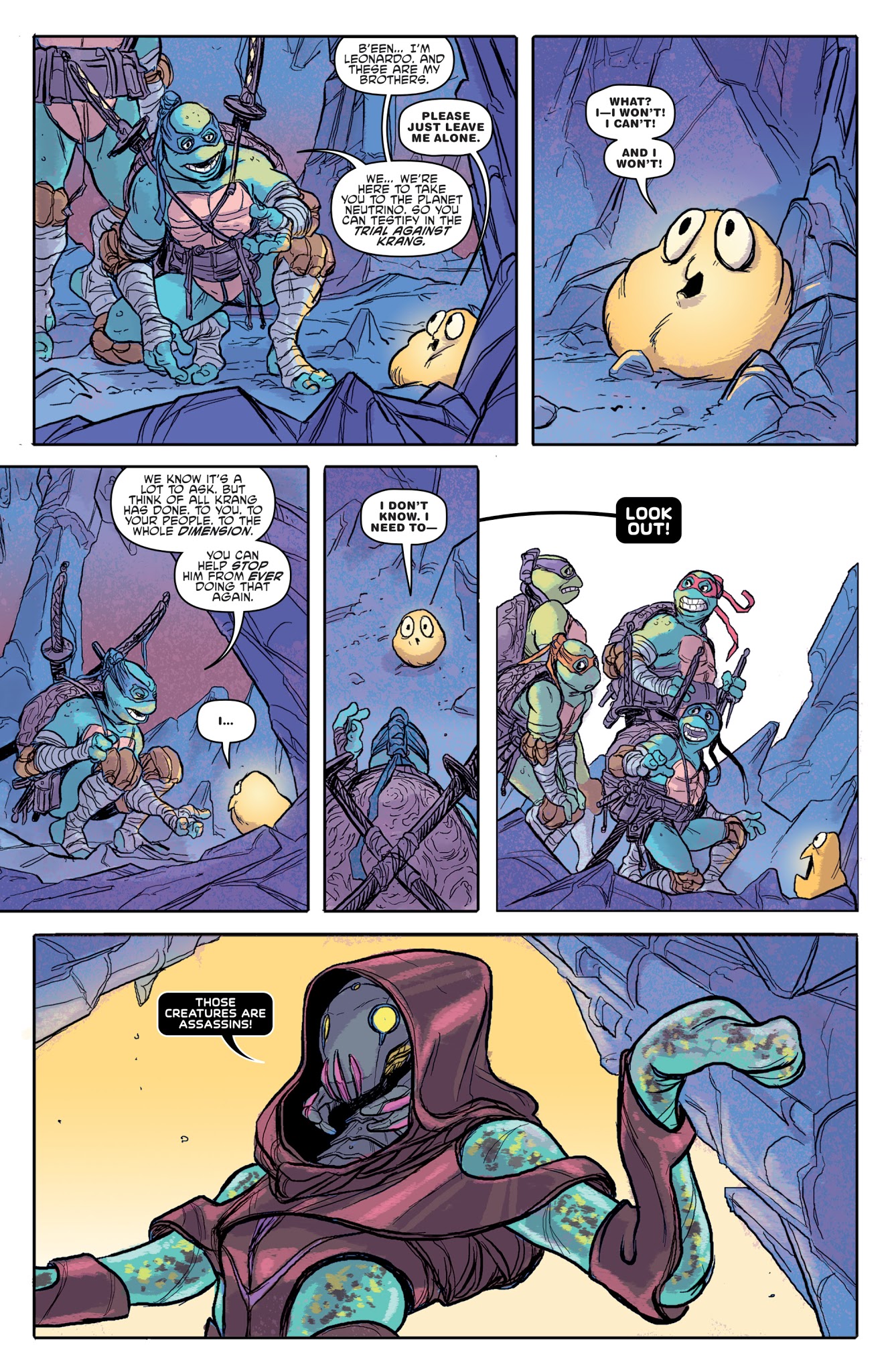 Read online Teenage Mutant Ninja Turtles Universe comic -  Issue #20 - 32