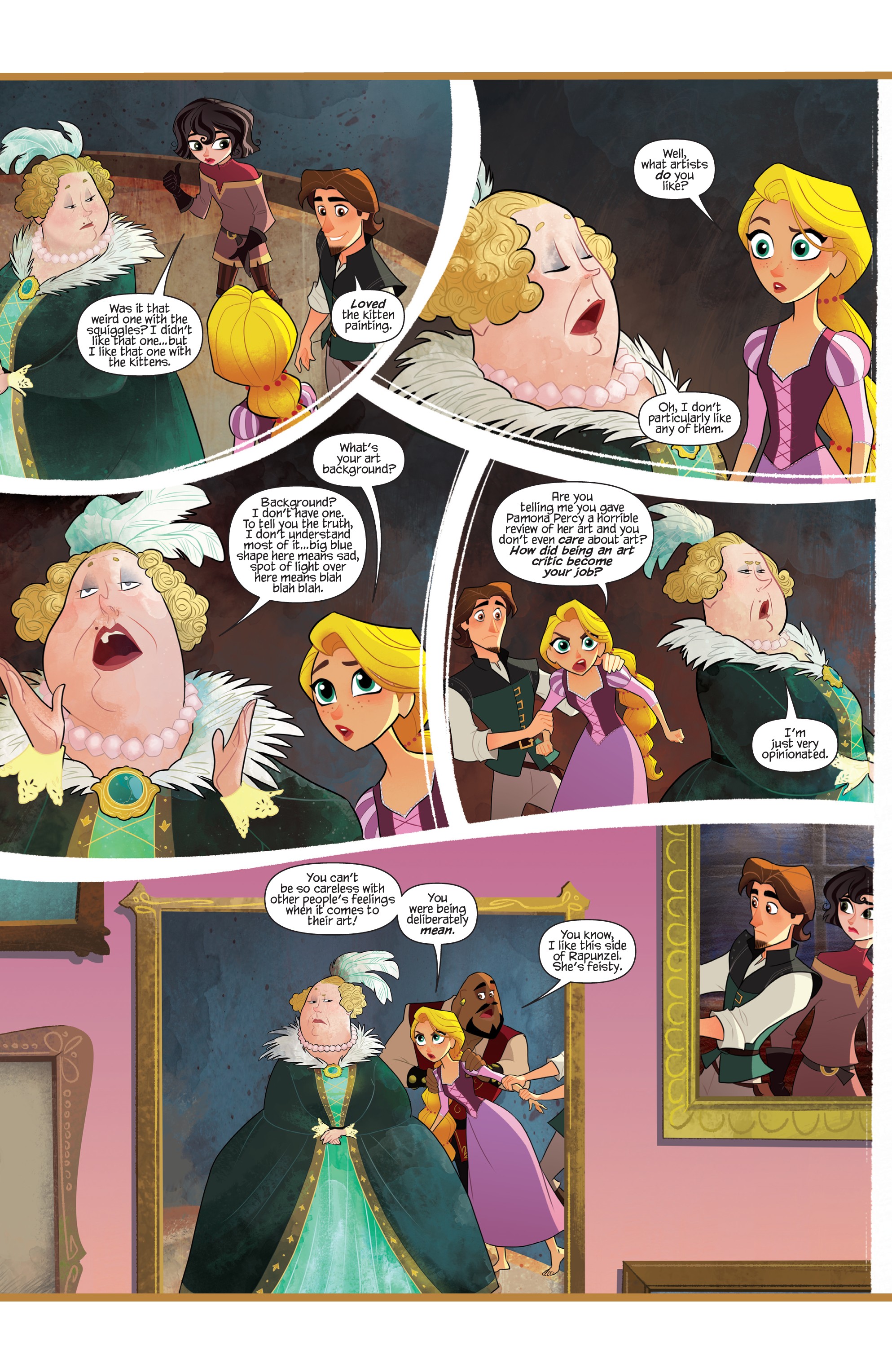 Read online Tangled: The Series: Hair and Now comic -  Issue #3 - 13