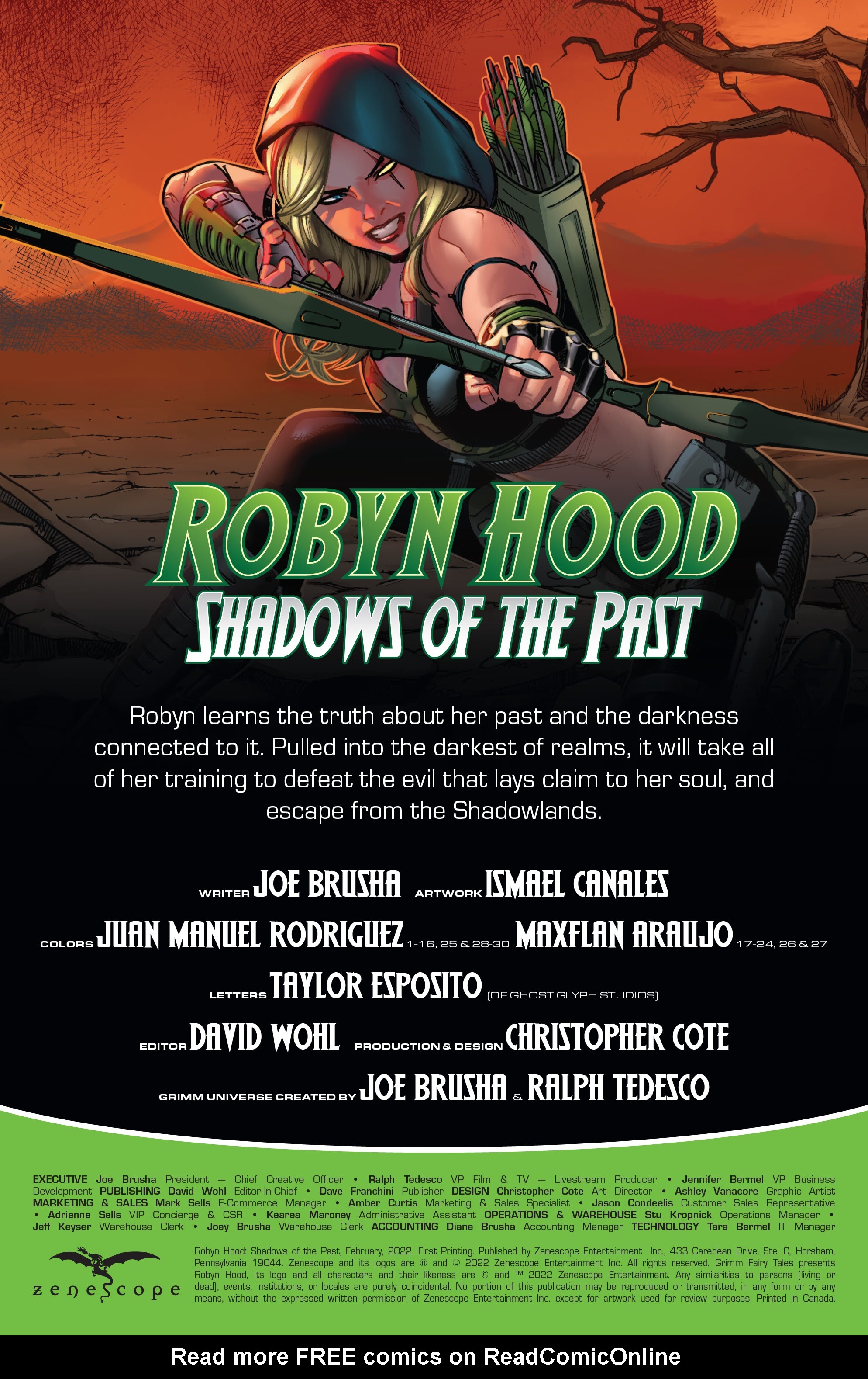 Read online Robyn Hood: Shadows of the Past comic -  Issue # Full - 2