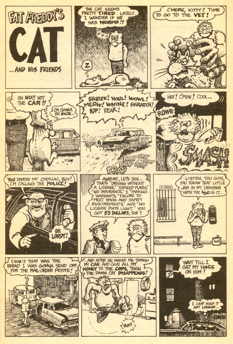 Read online Adventures of Fat Freddy's Cat comic -  Issue #2 - 29
