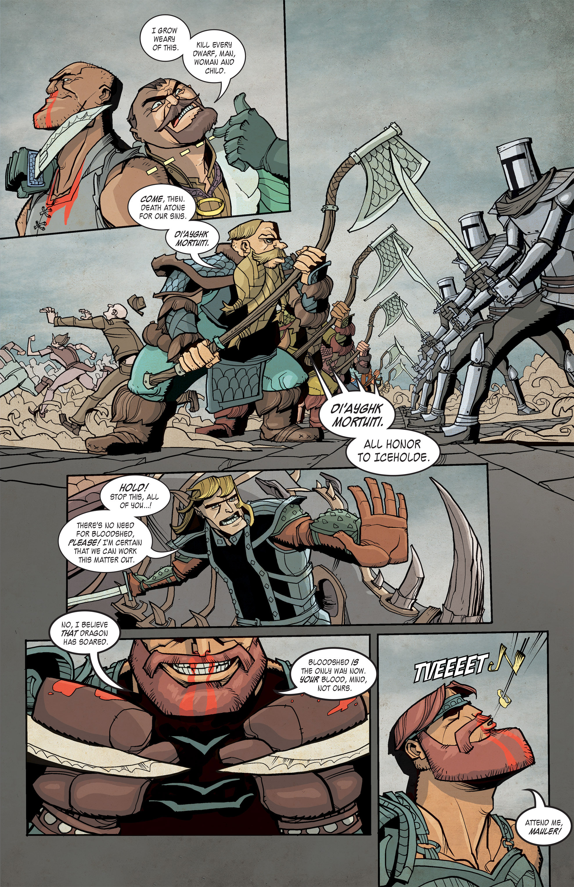 Read online Kings and Canvas comic -  Issue #4 - 8