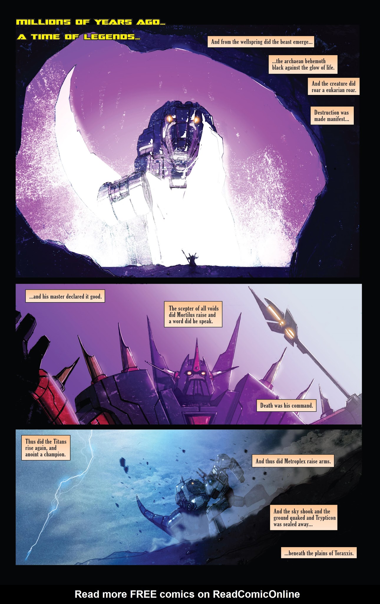 Read online The Transformers: Redemption of the Dinobots comic -  Issue # TPB - 120