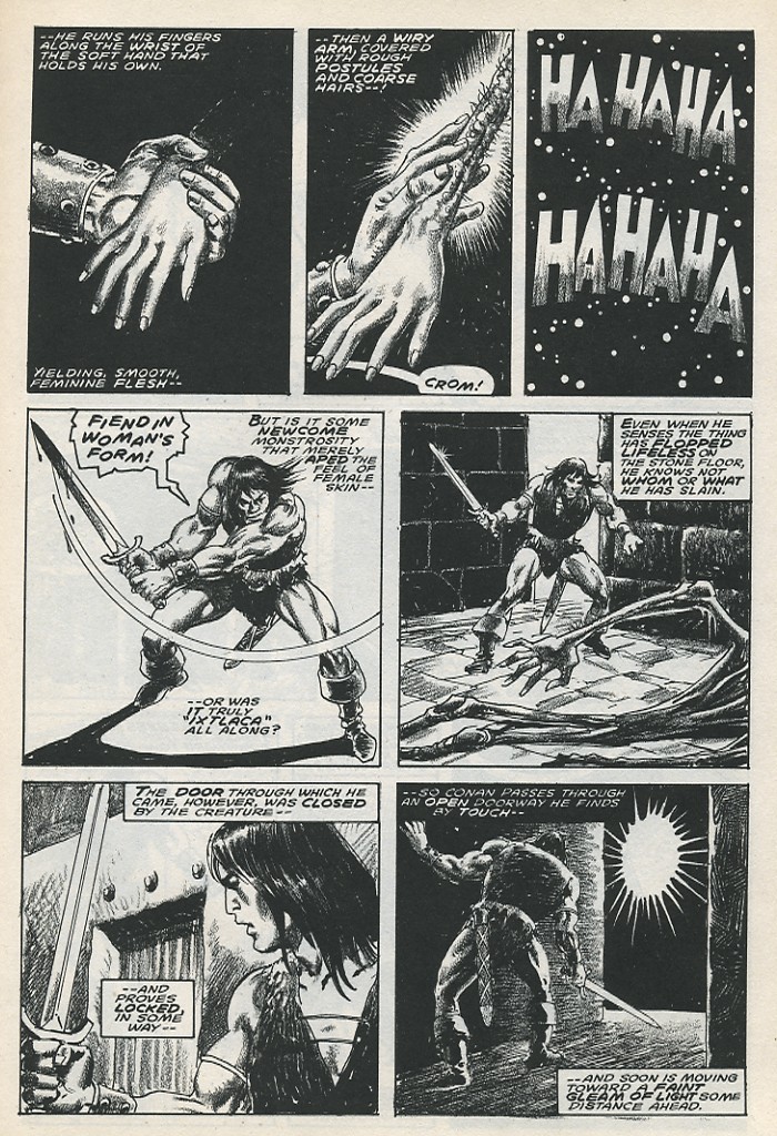 Read online The Savage Sword Of Conan comic -  Issue #223 - 25