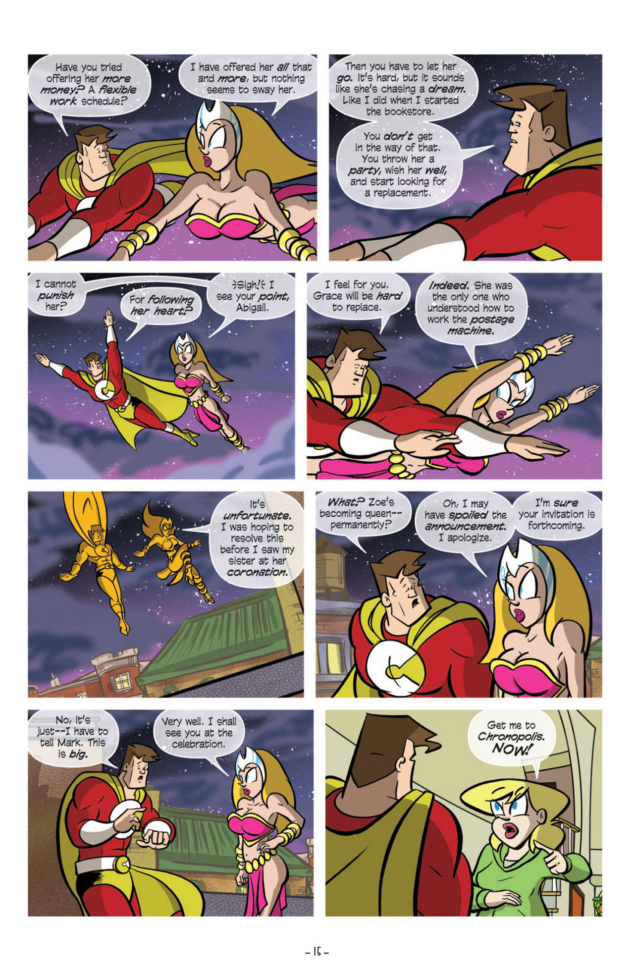 Read online Love and Capes: What to Expect comic -  Issue #5 - 17