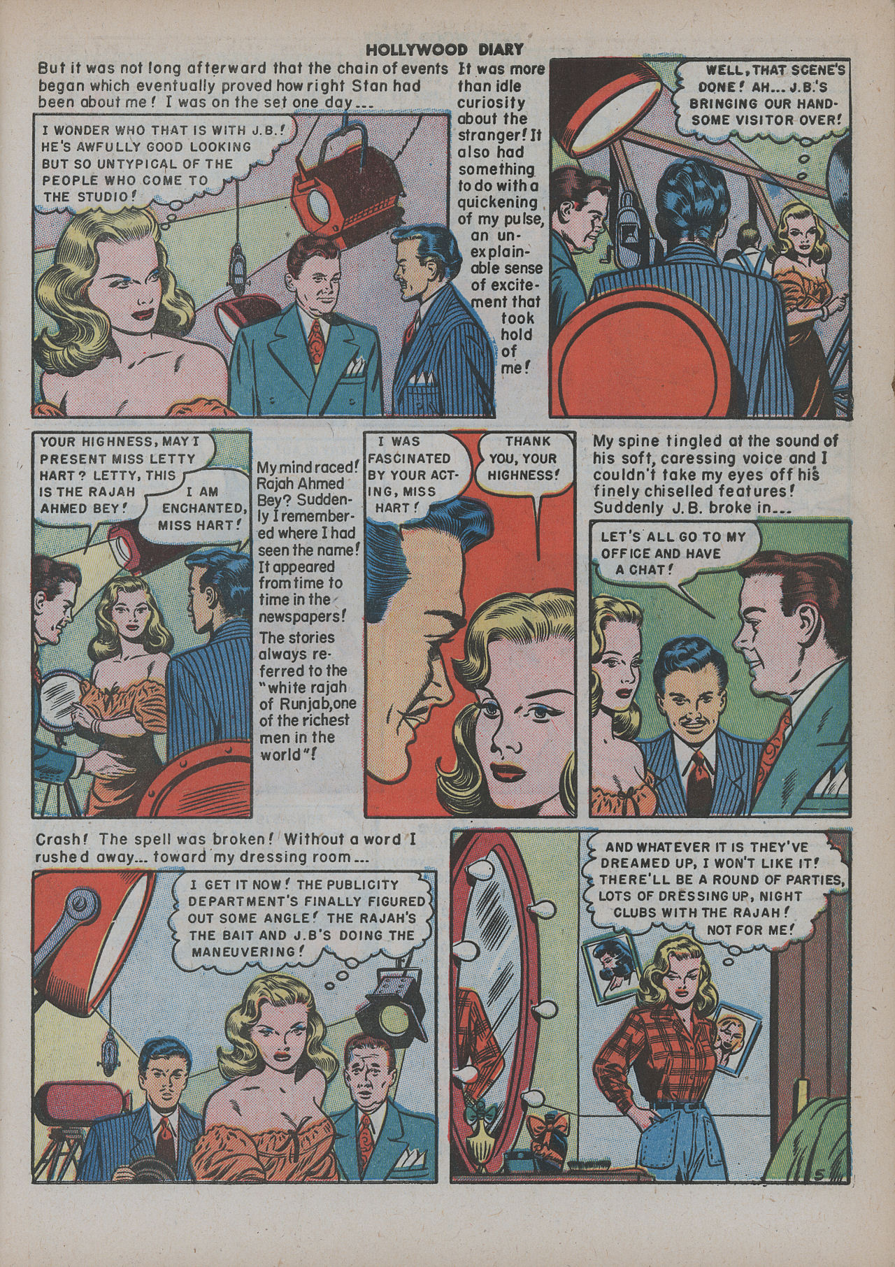Read online Hollywood Diary comic -  Issue #5 - 7