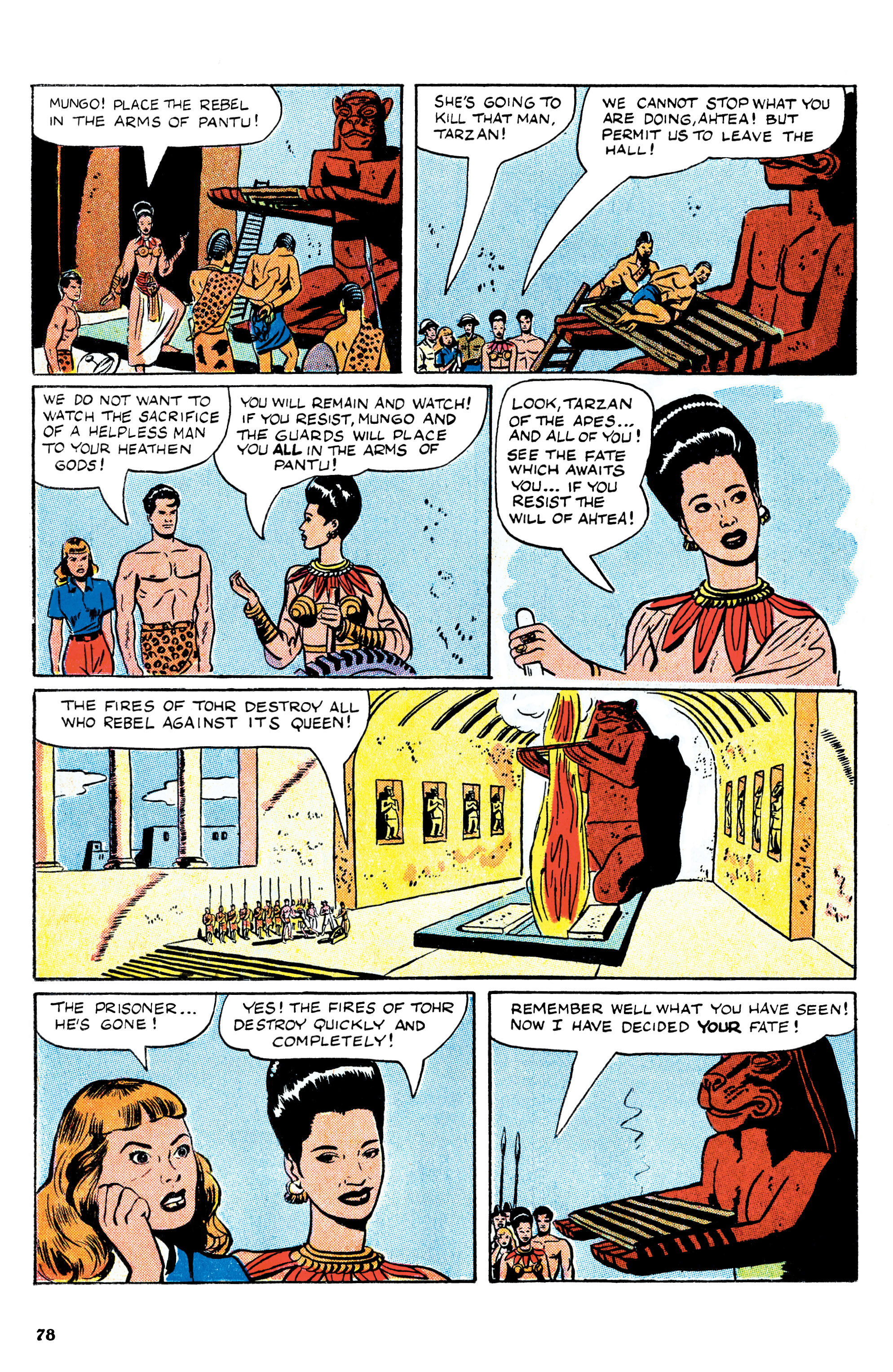 Read online Edgar Rice Burroughs Tarzan: The Jesse Marsh Years Omnibus comic -  Issue # TPB (Part 1) - 79