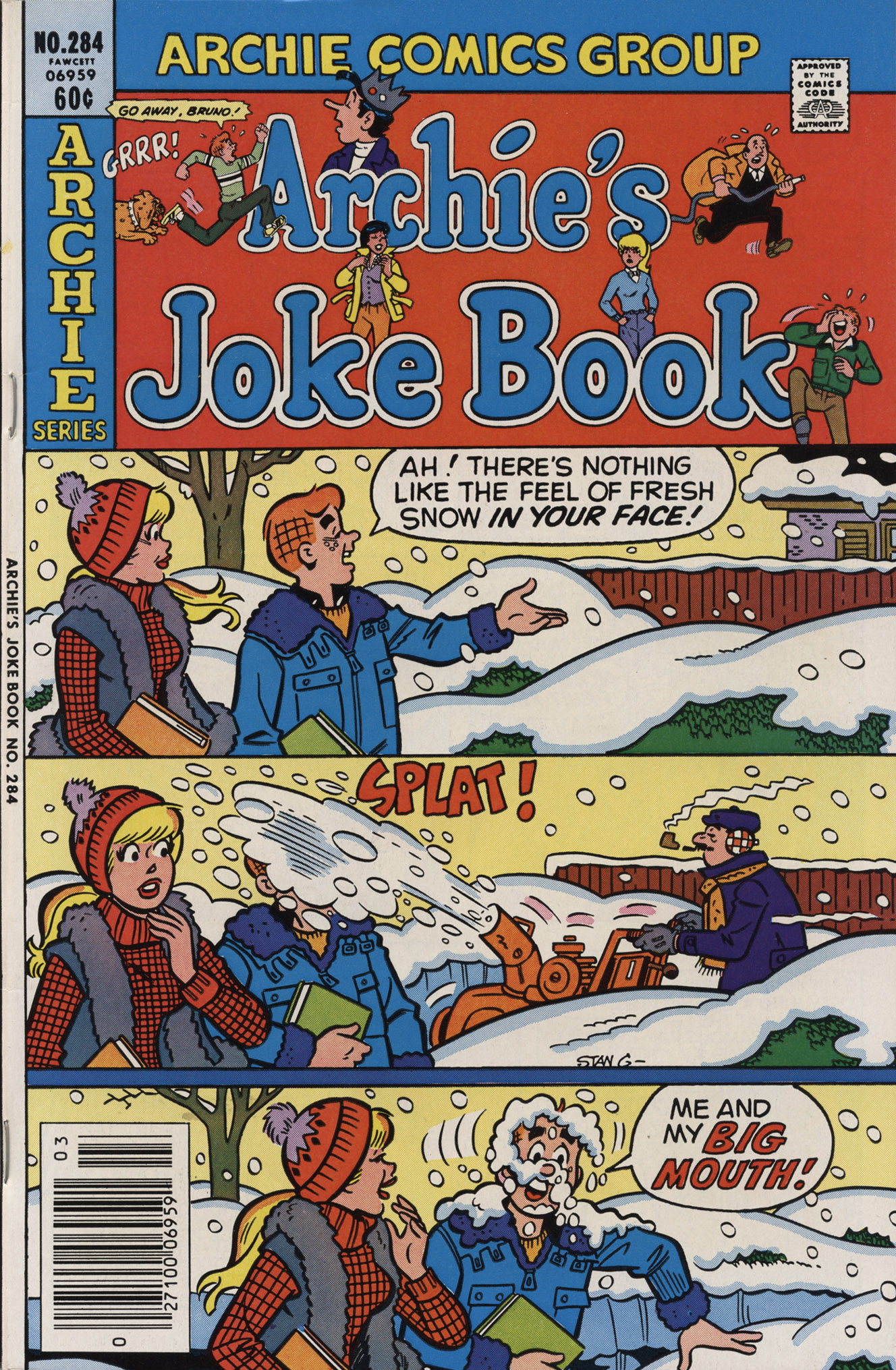 Read online Archie's Joke Book Magazine comic -  Issue #284 - 1