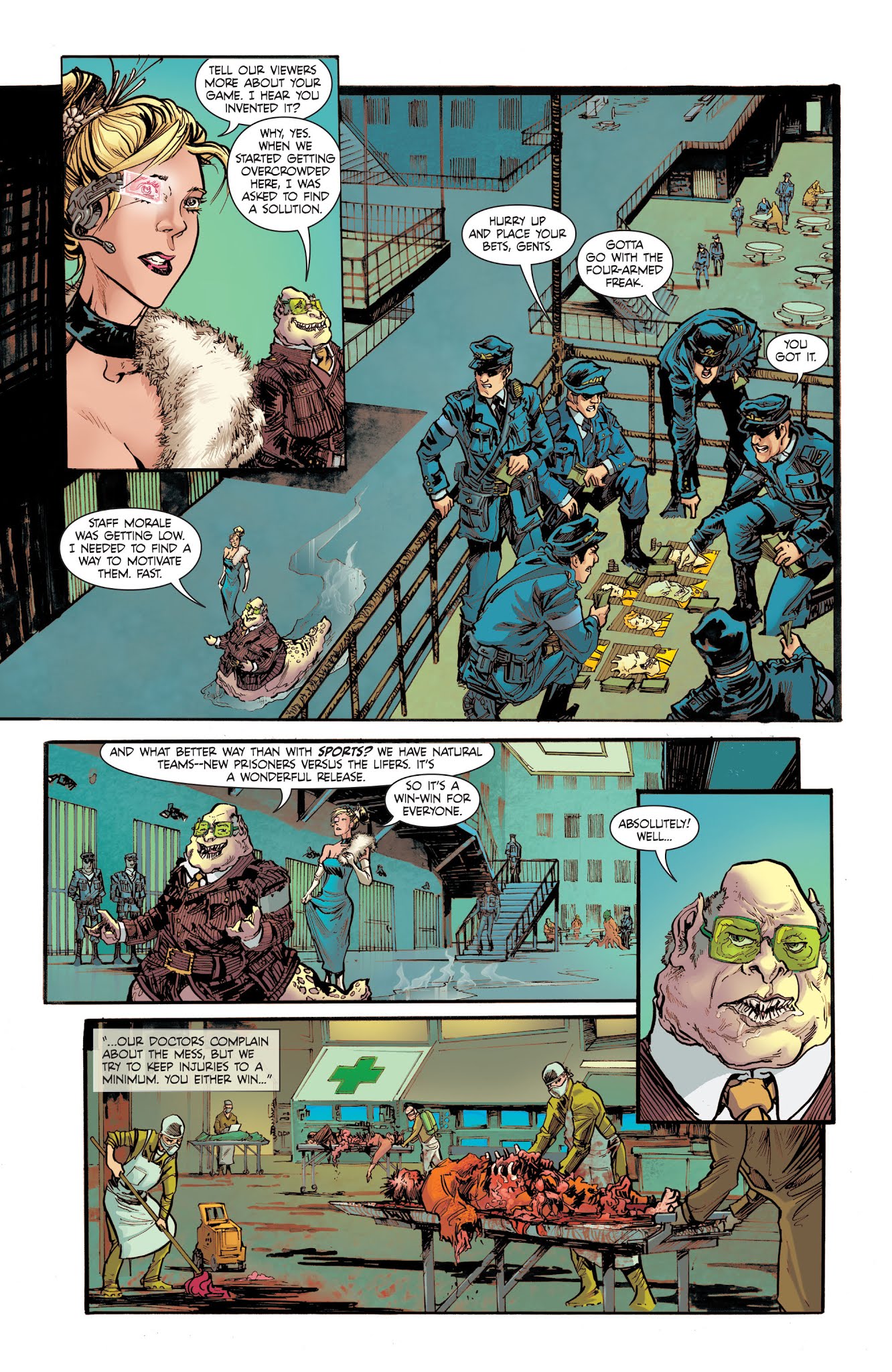 Read online Strange Sports Stories comic -  Issue #1 - 11