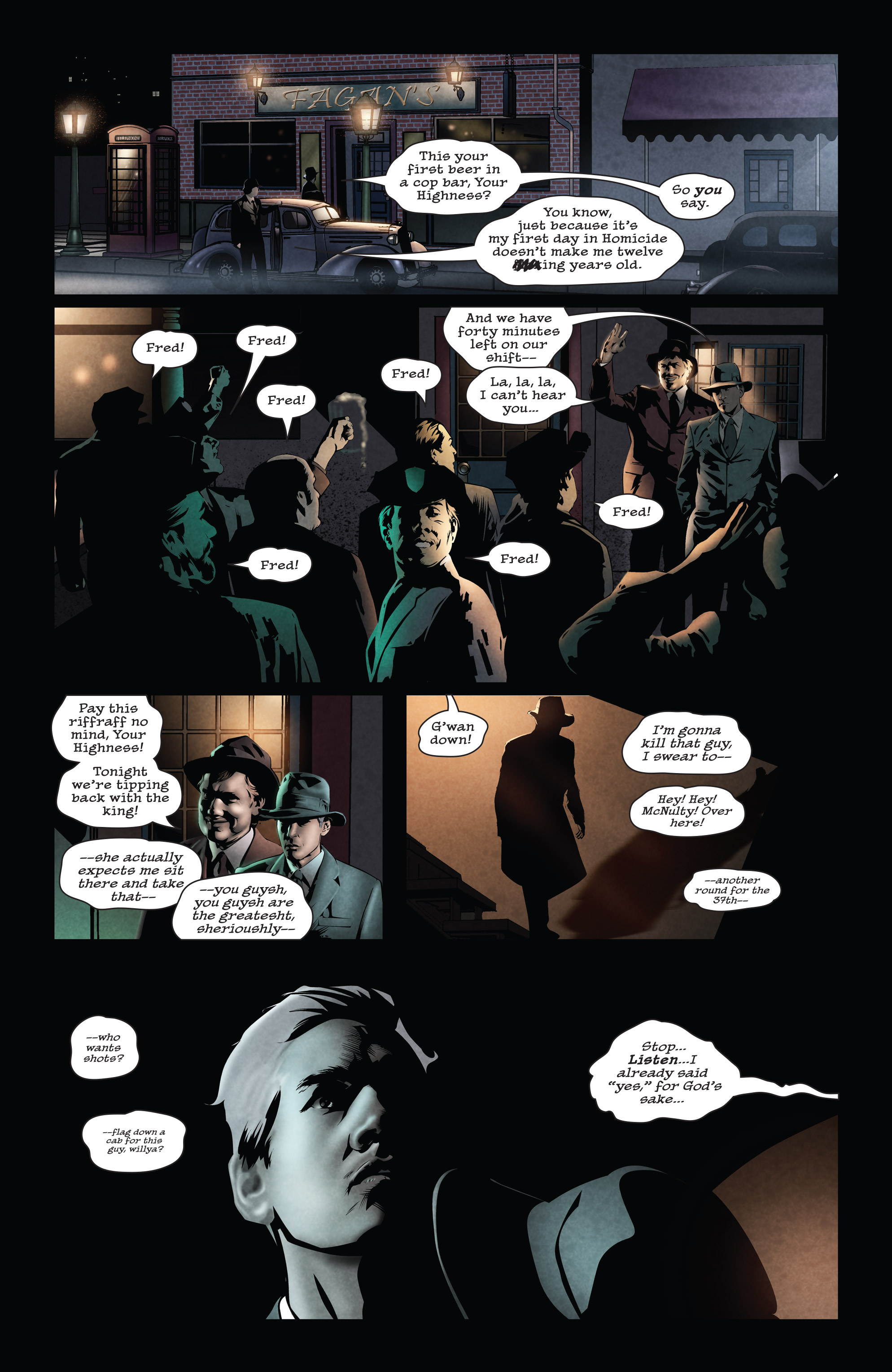 Read online X-Men Noir comic -  Issue #1 - 16