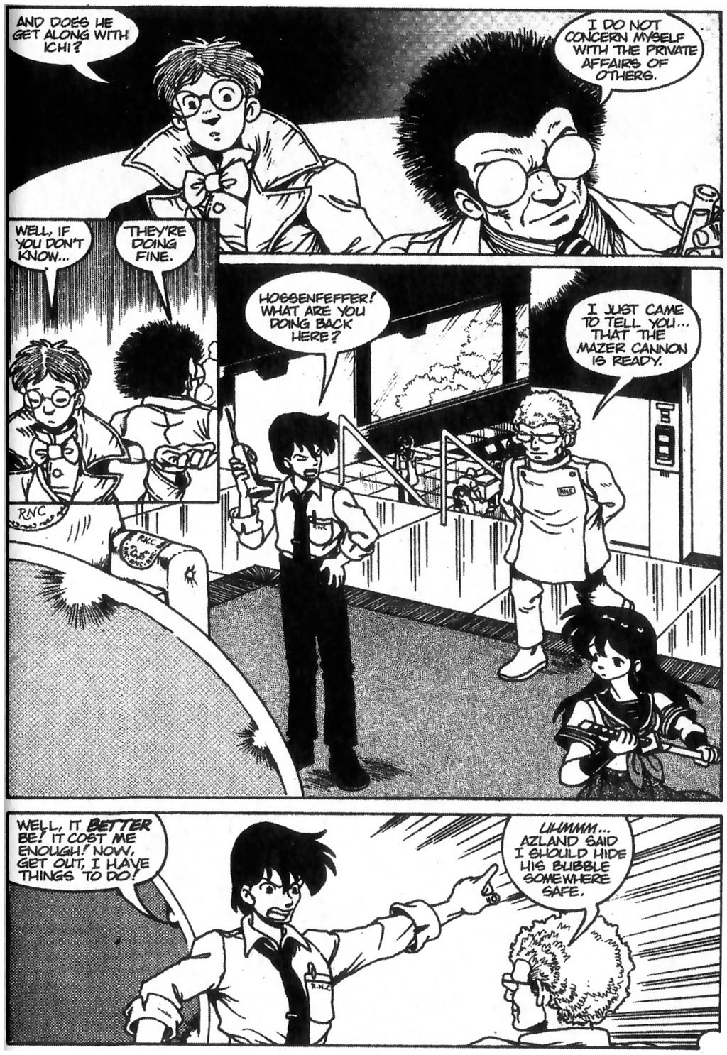 Read online Ninja High School (1986) comic -  Issue #23 - 24