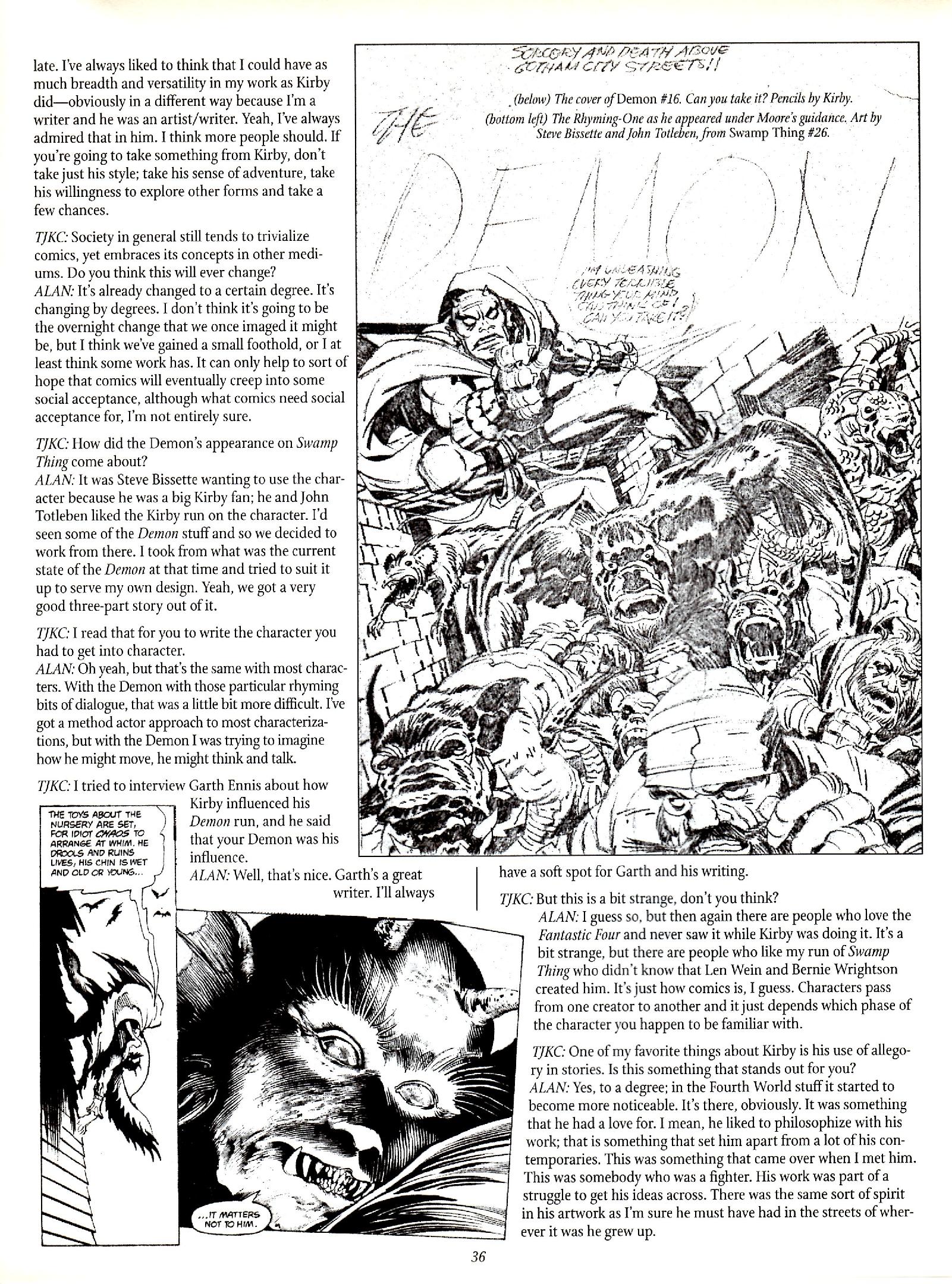 Read online The Jack Kirby Collector comic -  Issue #30 - 35