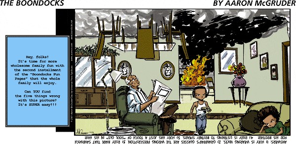 Read online The Boondocks Collection comic -  Issue # Year 2001 - 210