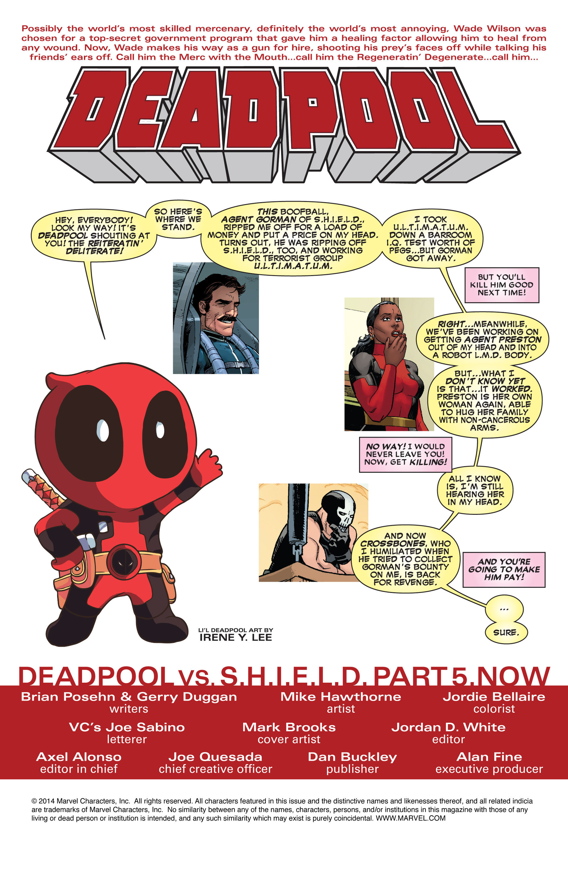 Read online Deadpool (2013) comic -  Issue #25 - 2