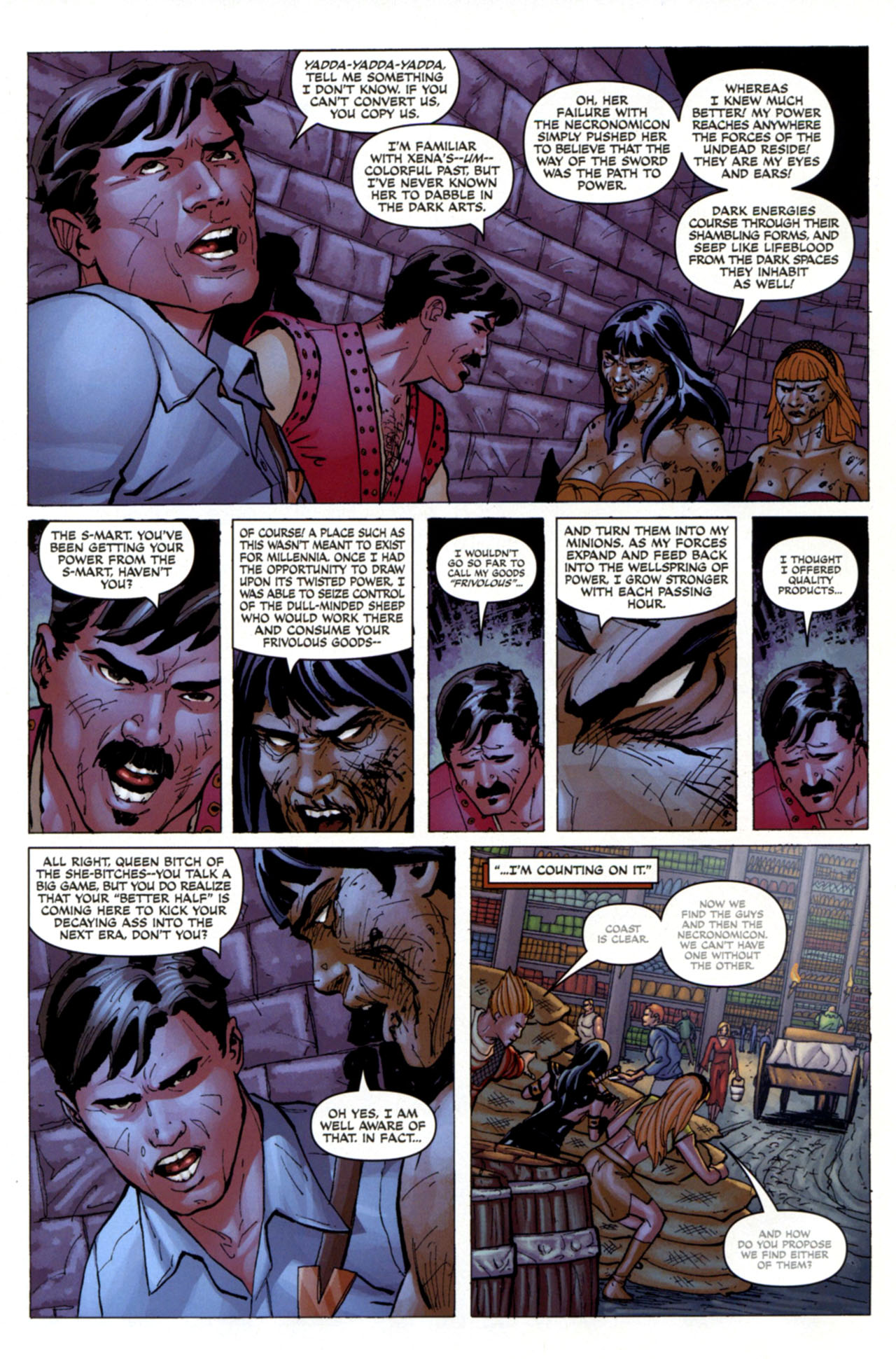 Read online Xena / Army of Darkness: What...Again?! comic -  Issue #4 - 10