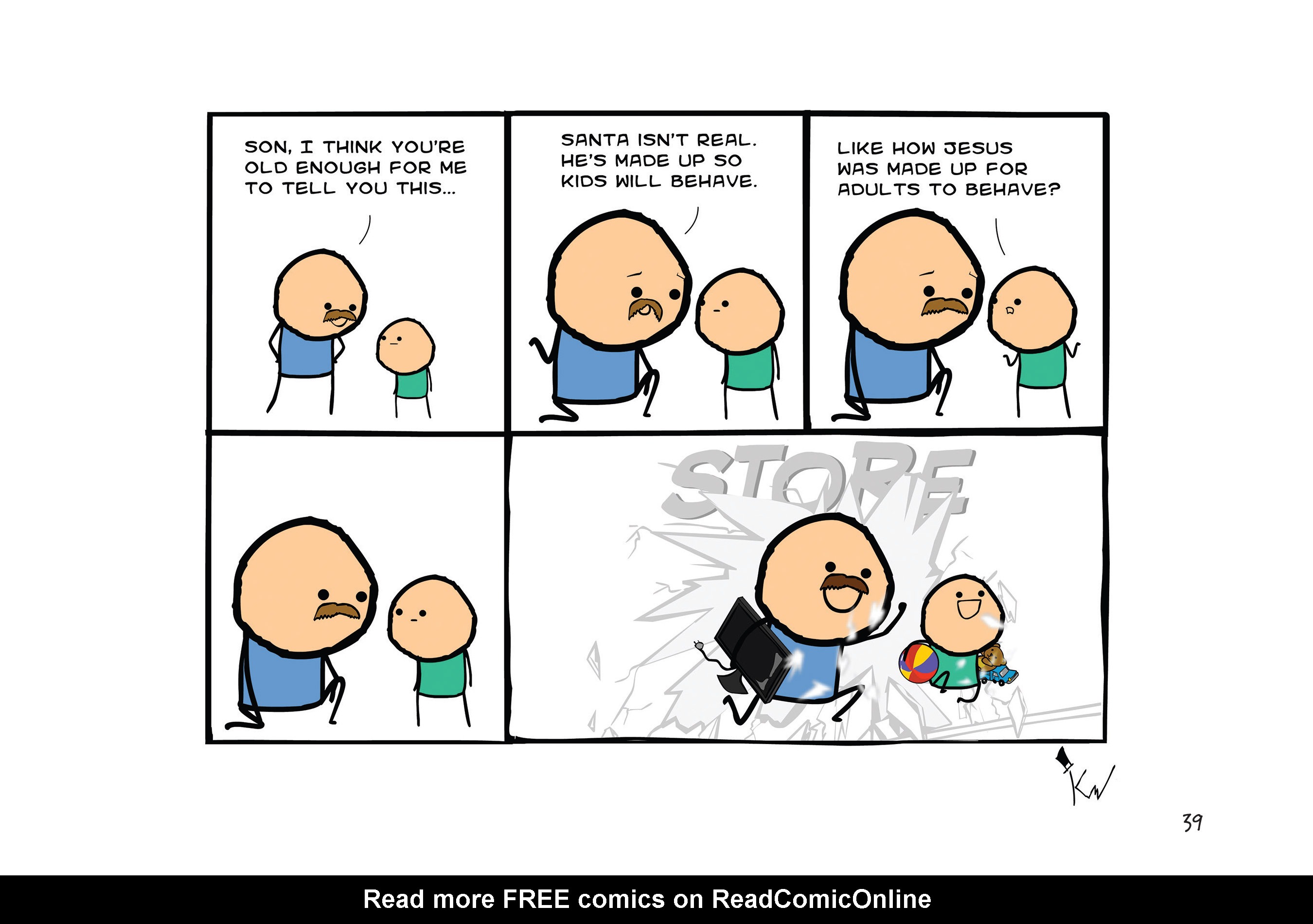 Read online Cyanide & Happiness: Stab Factory comic -  Issue # TPB - 39