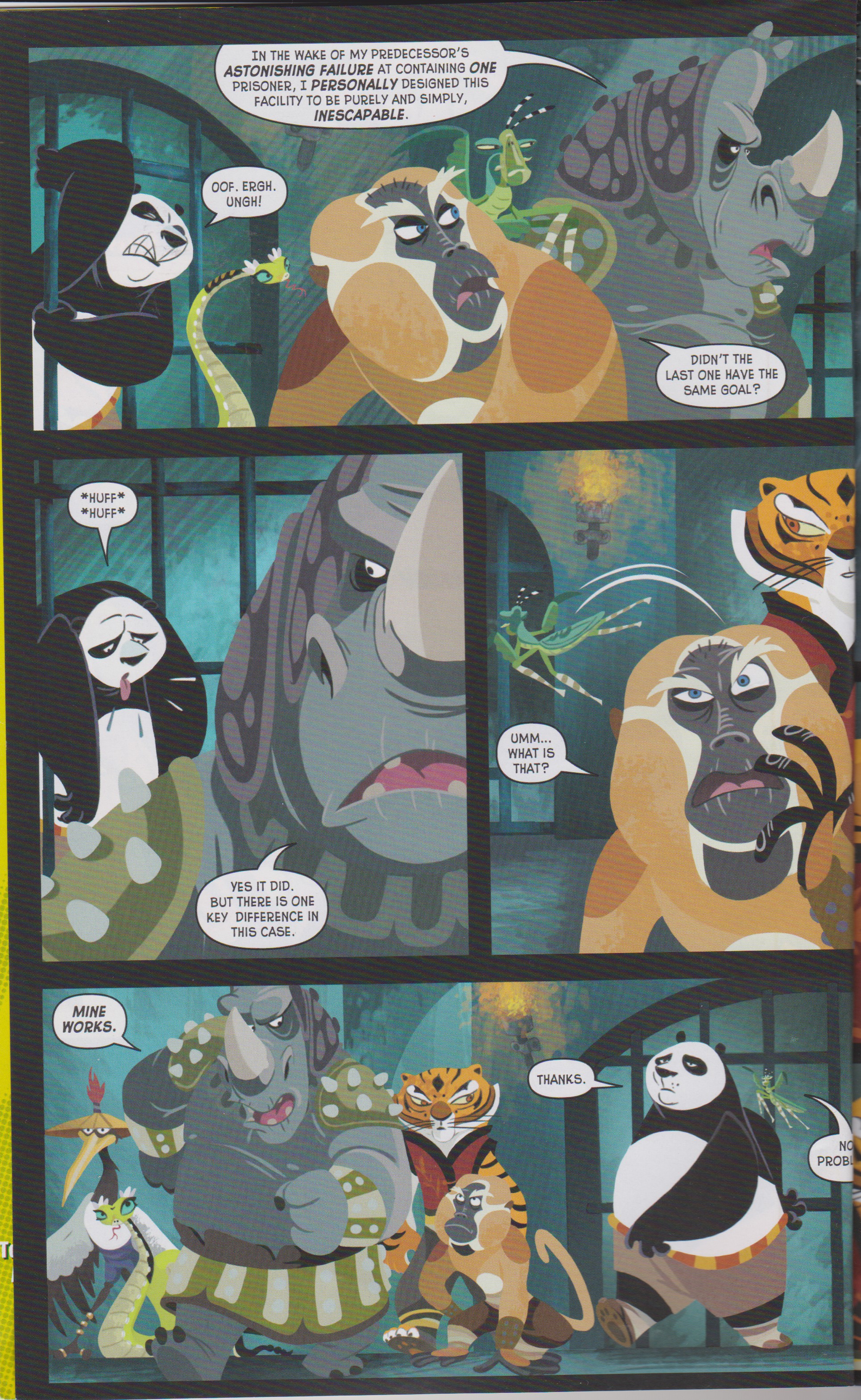 Read online Kung Fu Panda Everyone is Kung Fu Fighting comic -  Issue # TPB (Part 1) - 5
