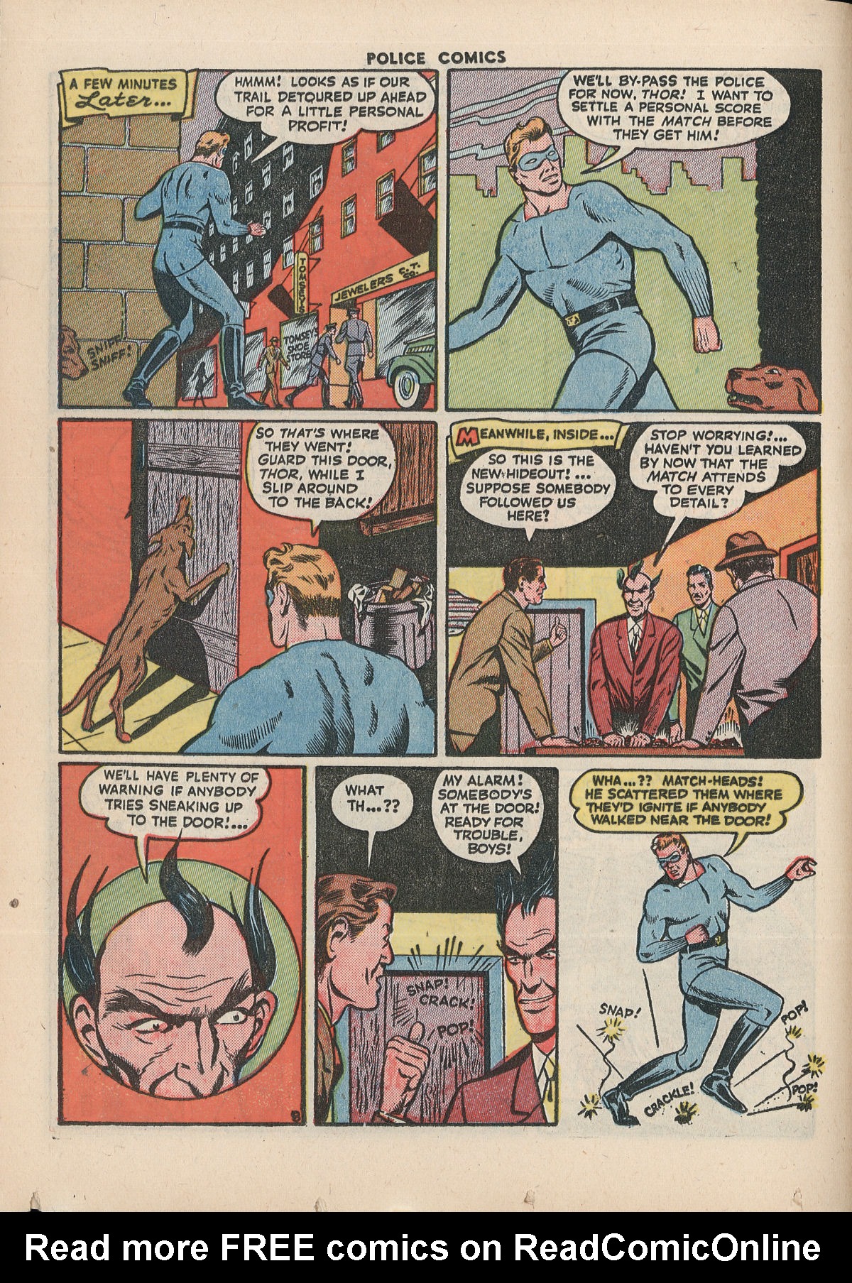 Read online Police Comics comic -  Issue #37 - 26