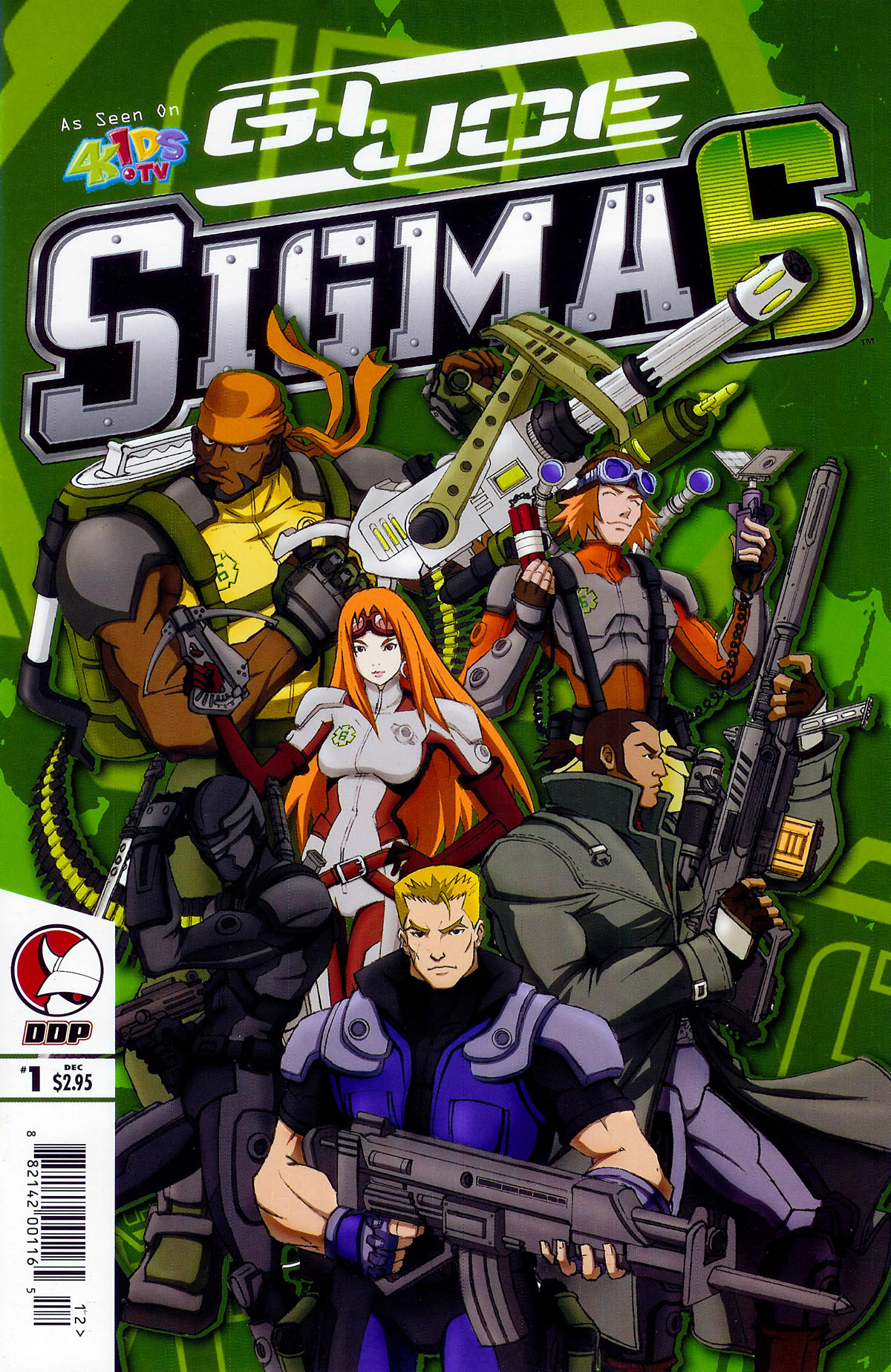 Read online G.I. Joe Sigma 6 comic -  Issue #1 - 1
