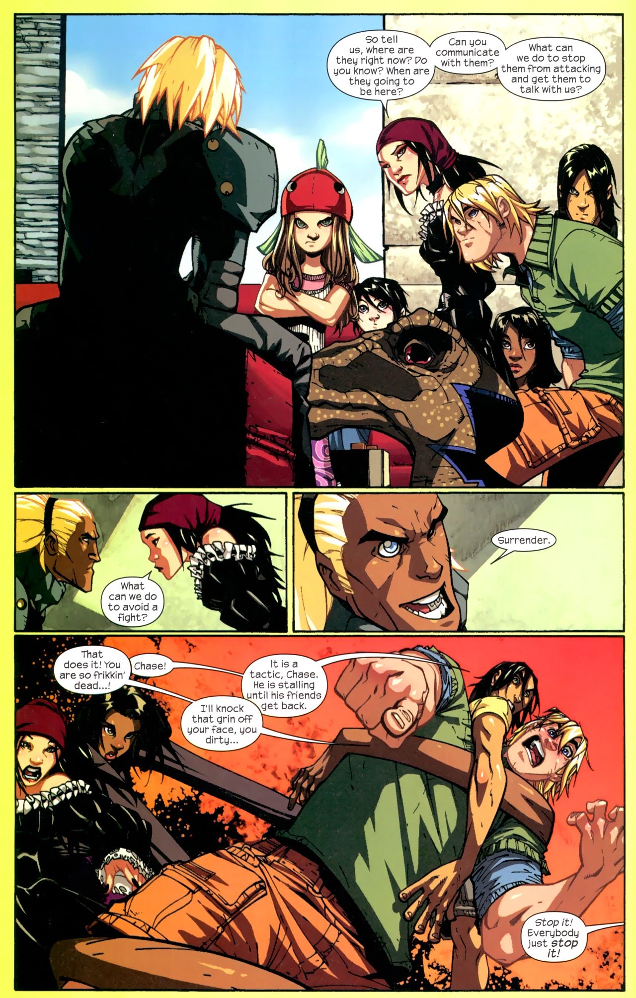 Read online Runaways (2008) comic -  Issue #3 - 8