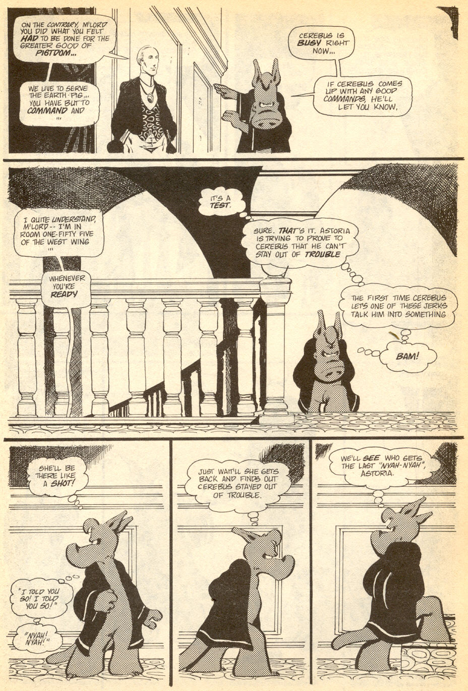 Read online Cerebus comic -  Issue #34 - 7