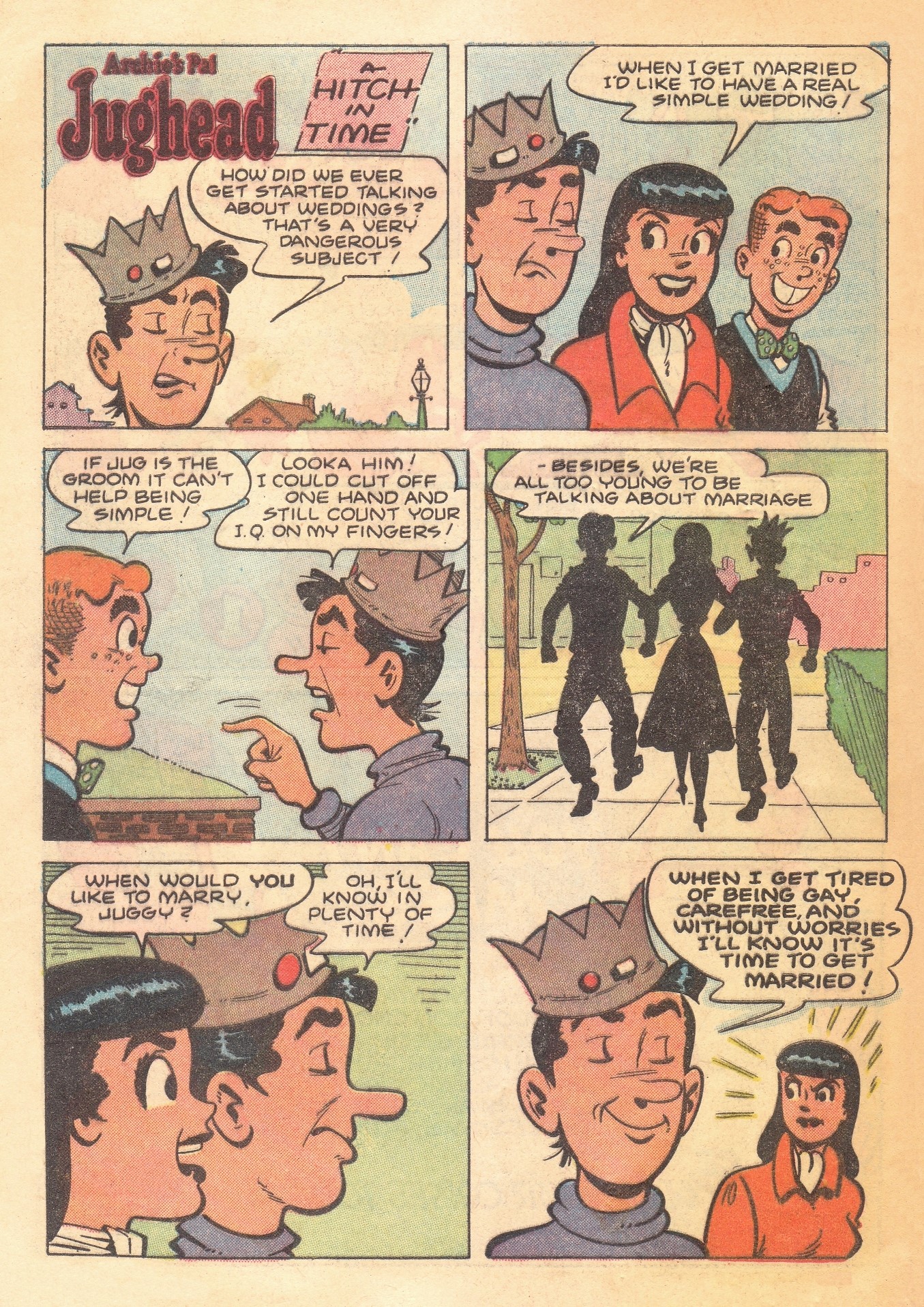 Read online Archie's Pal Jughead comic -  Issue #18 - 34