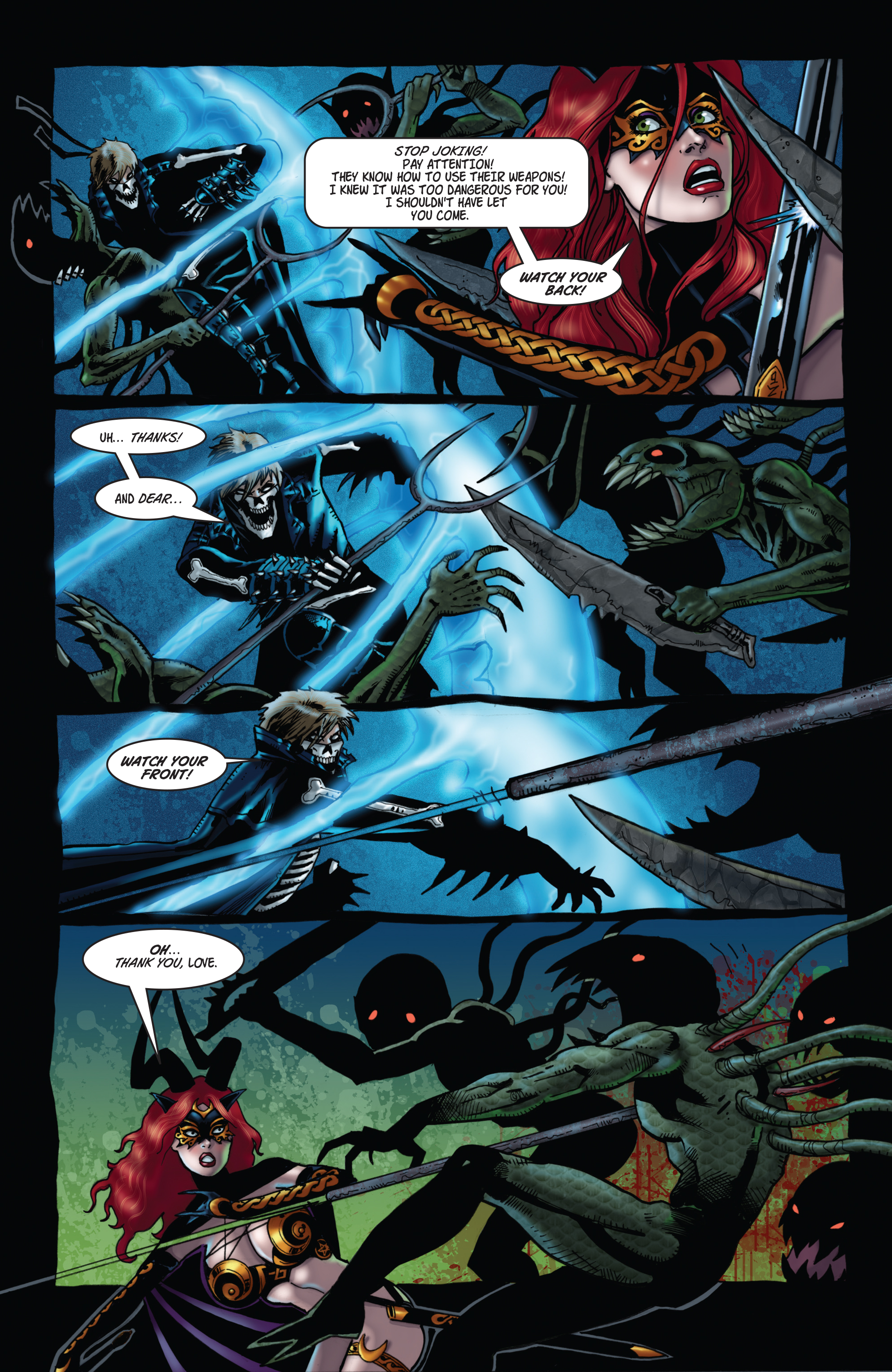 Read online Tarot: Witch of the Black Rose comic -  Issue #115 - 20