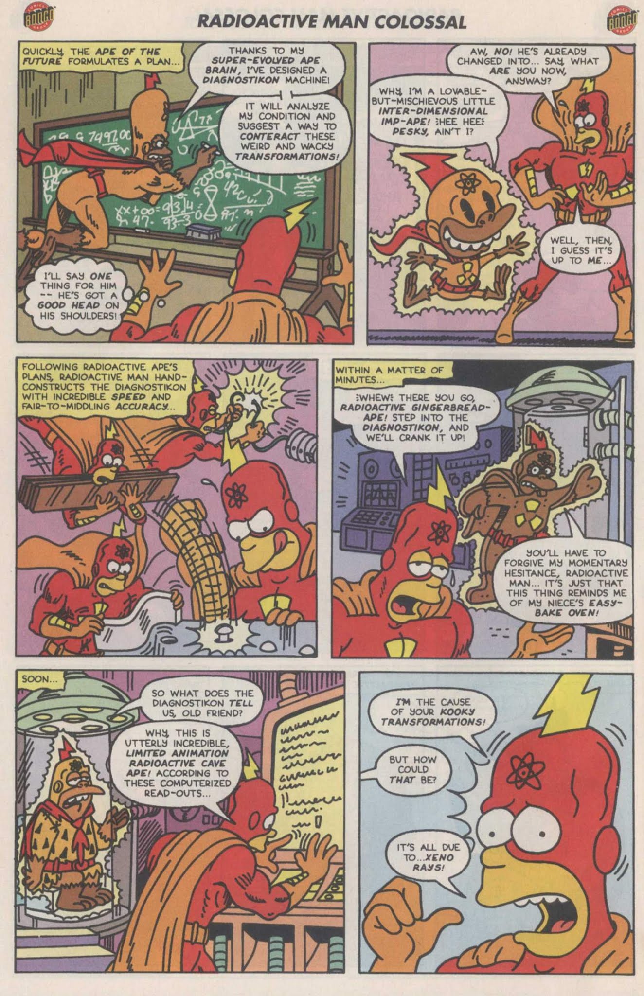 Read online Radioactive Man 80 pg. Colossal comic -  Issue # Full - 42