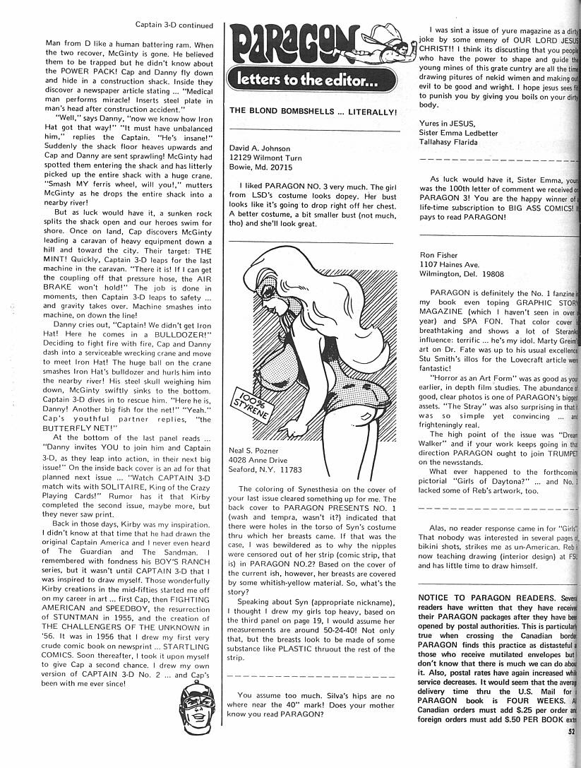 Read online Paragon Illustrated (1969) comic -  Issue #4 - 52