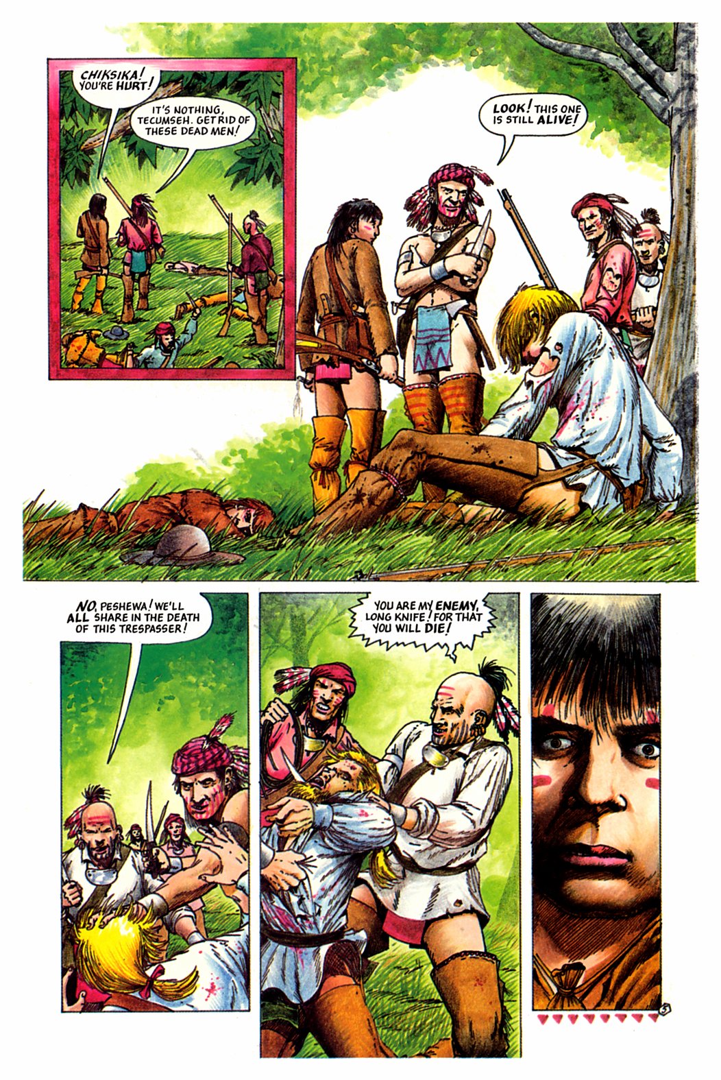Read online Allen W. Eckert's Tecumseh! comic -  Issue # Full - 9