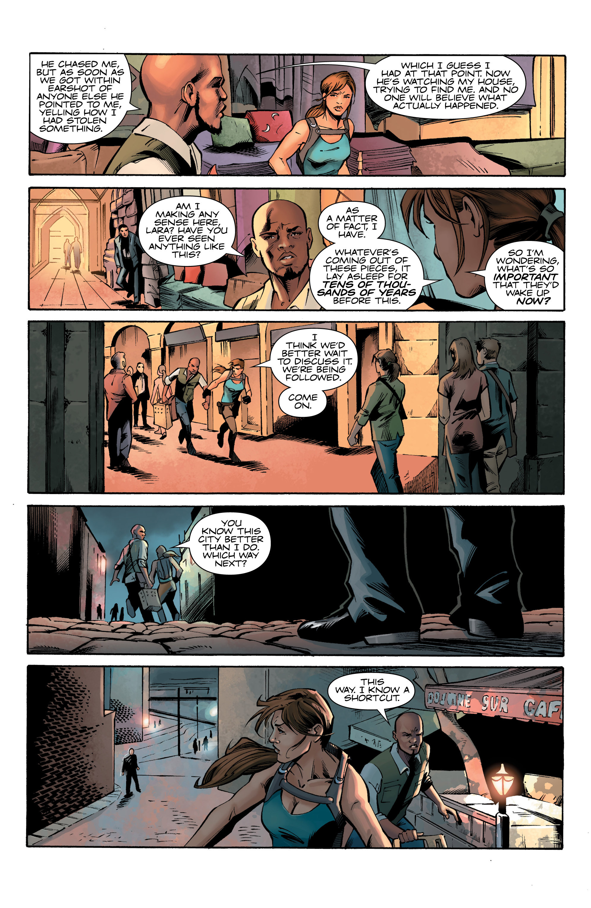 Read online Lara Croft and the Frozen Omen comic -  Issue #2 - 11