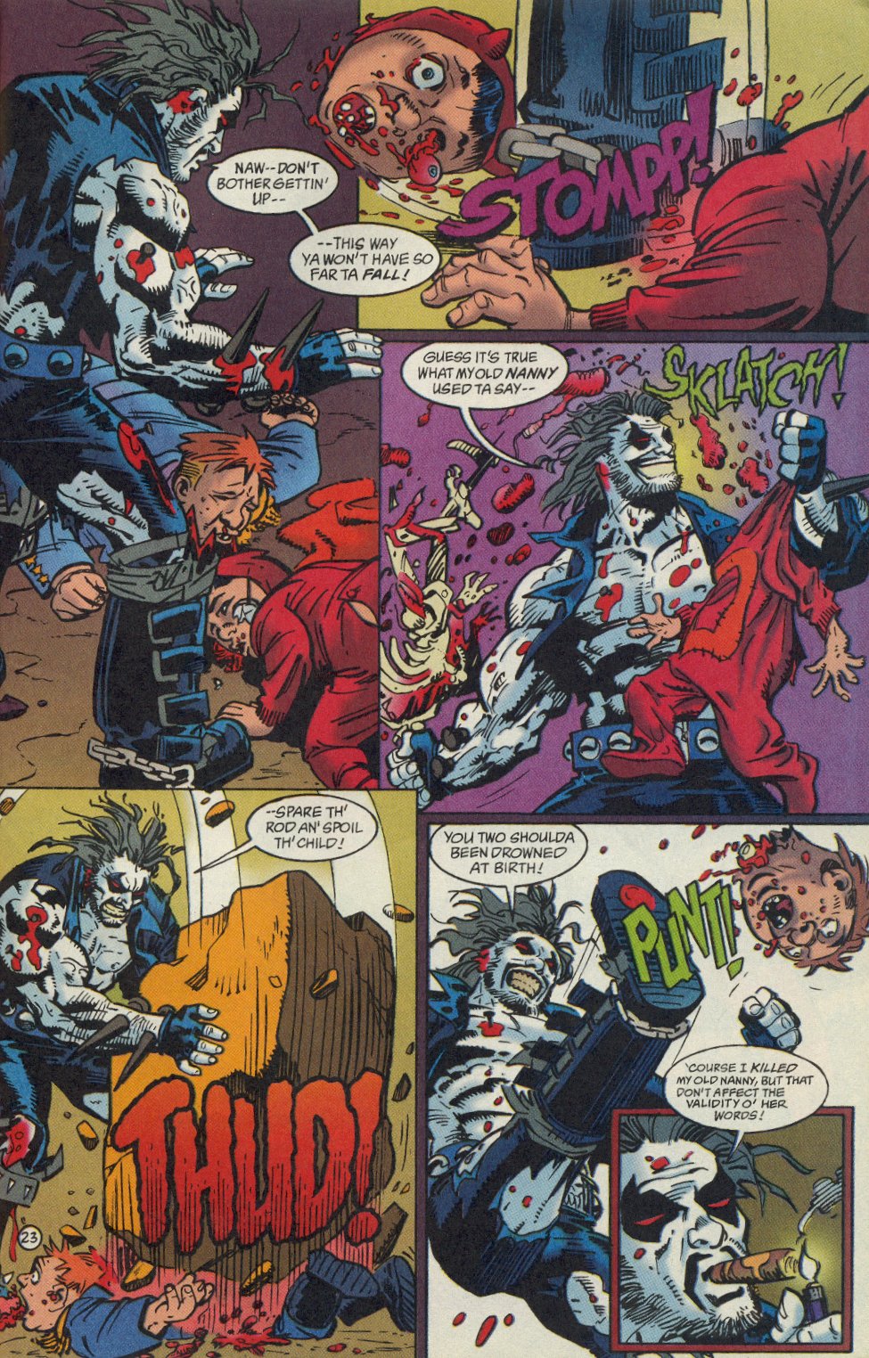 Read online Lobo: A Contract on Gawd comic -  Issue #4 - 23