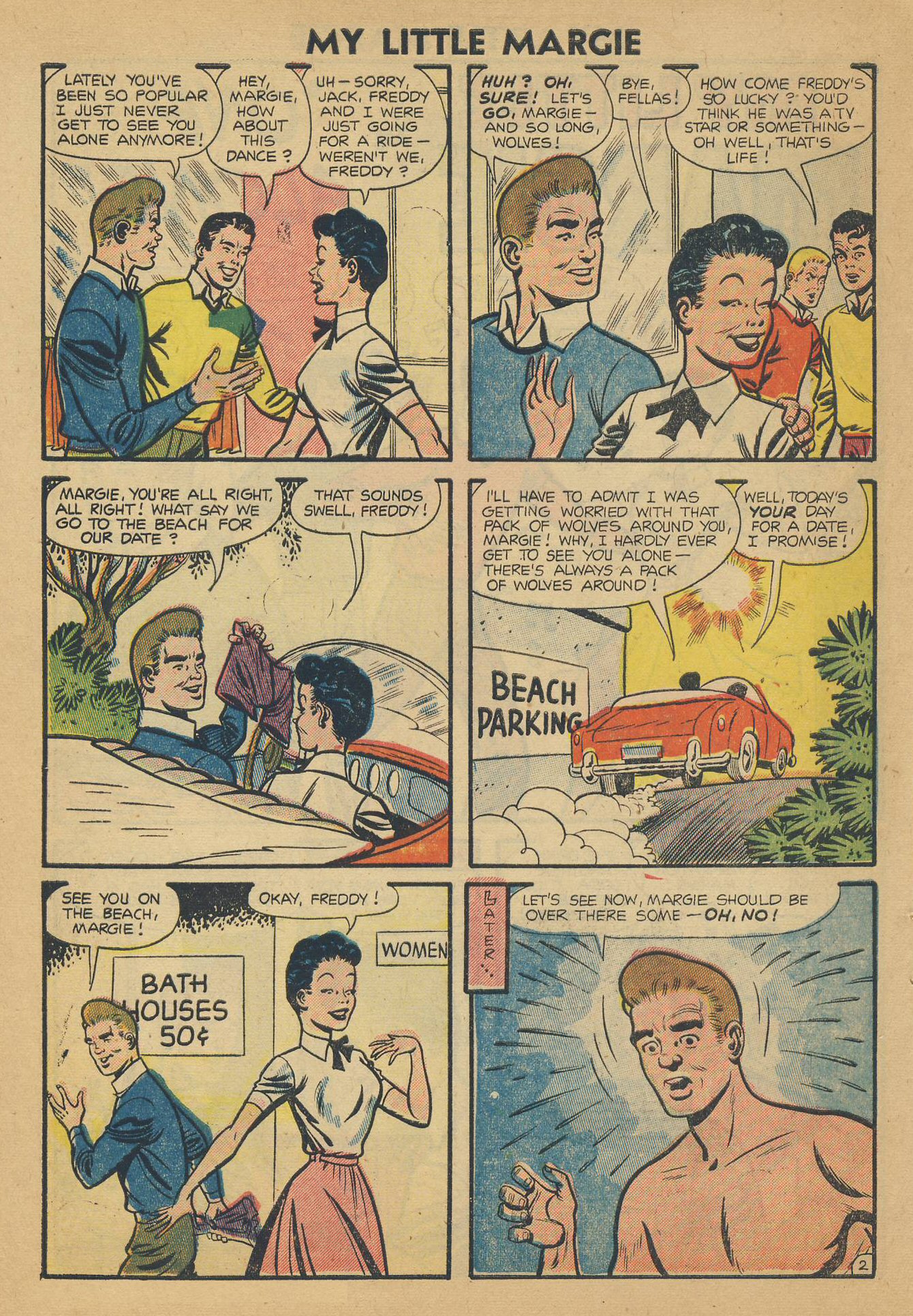 Read online My Little Margie (1954) comic -  Issue #4 - 30