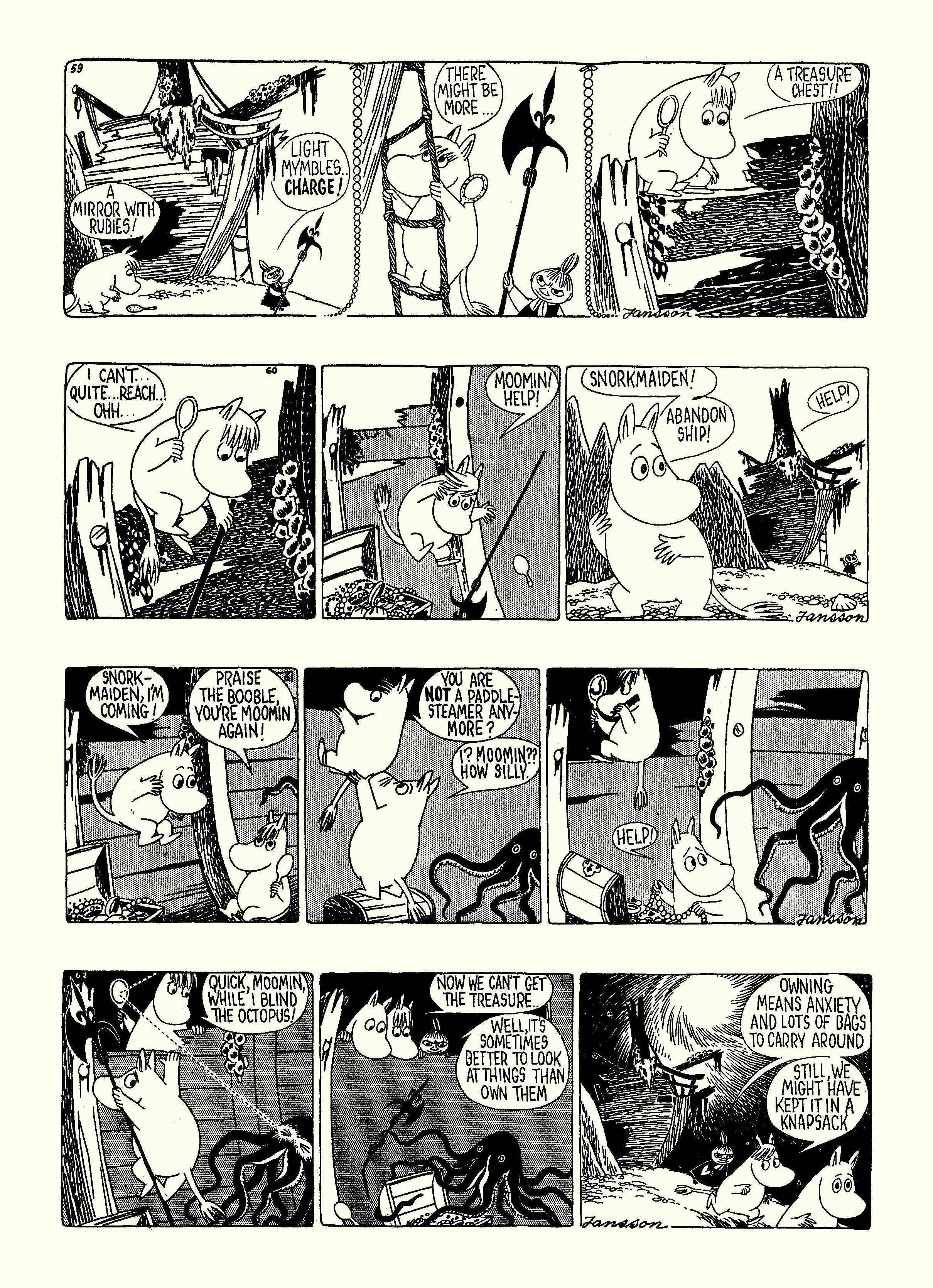 Read online Moomin: The Complete Tove Jansson Comic Strip comic -  Issue # TPB 4 - 73