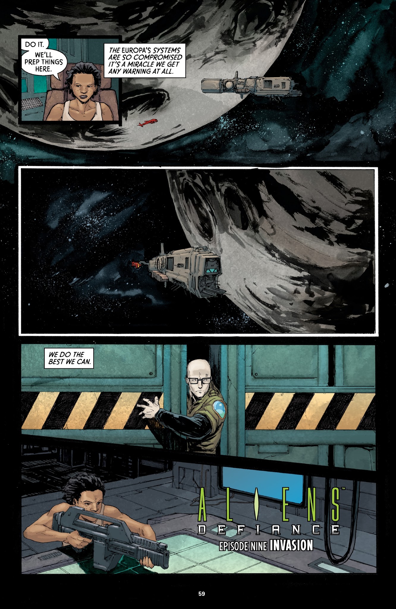 Read online Aliens: Defiance comic -  Issue # _TPB 2 - 58